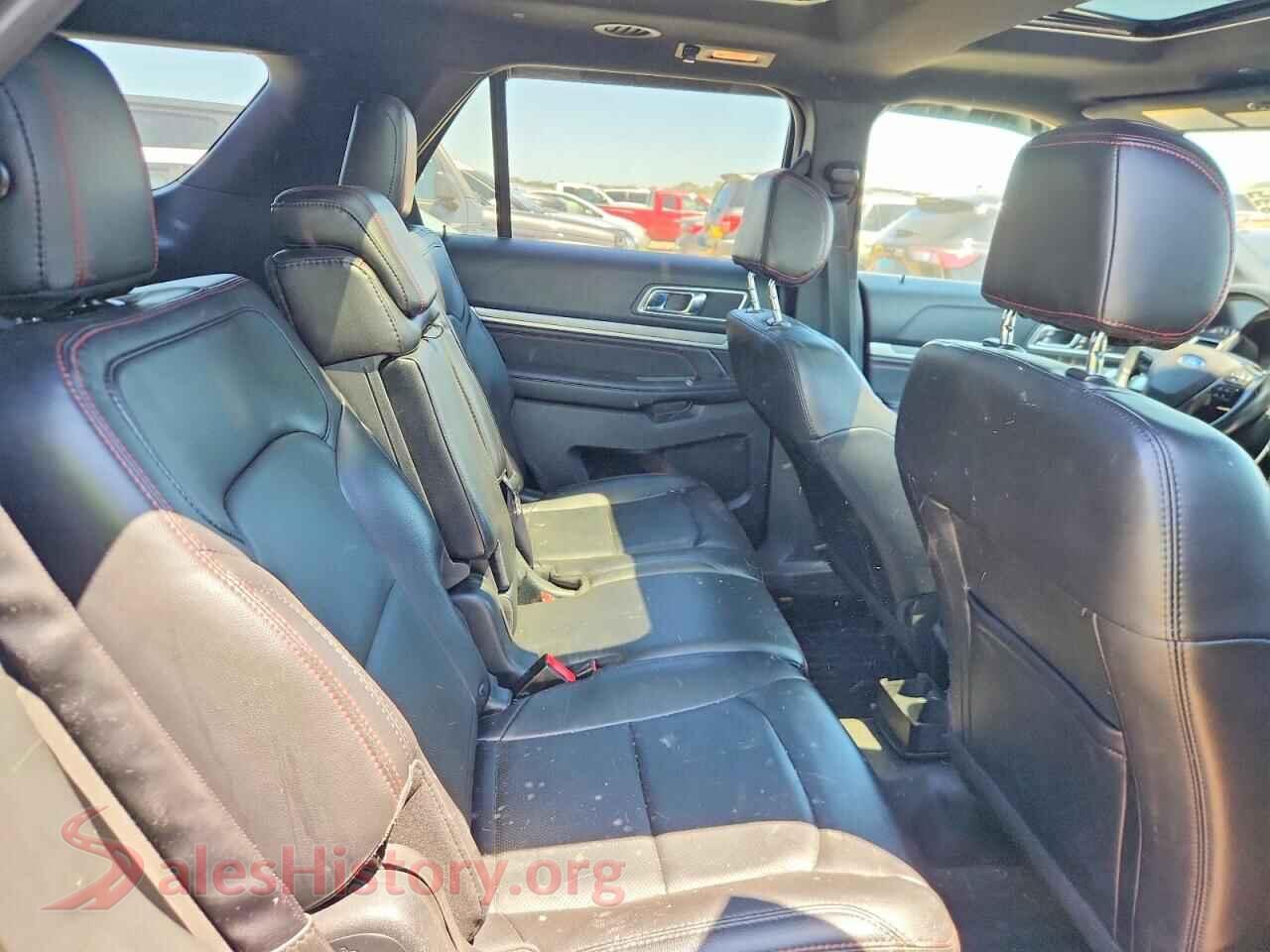 2017 FORD EXPLORER VIN 1FM5K8GTXHGD03610, odometer mileage
