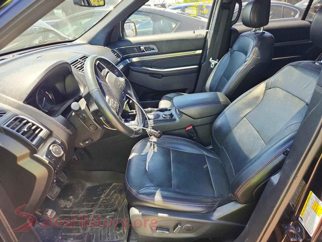 2017 FORD EXPLORER VIN 1FM5K8GTXHGD03610, engine bay