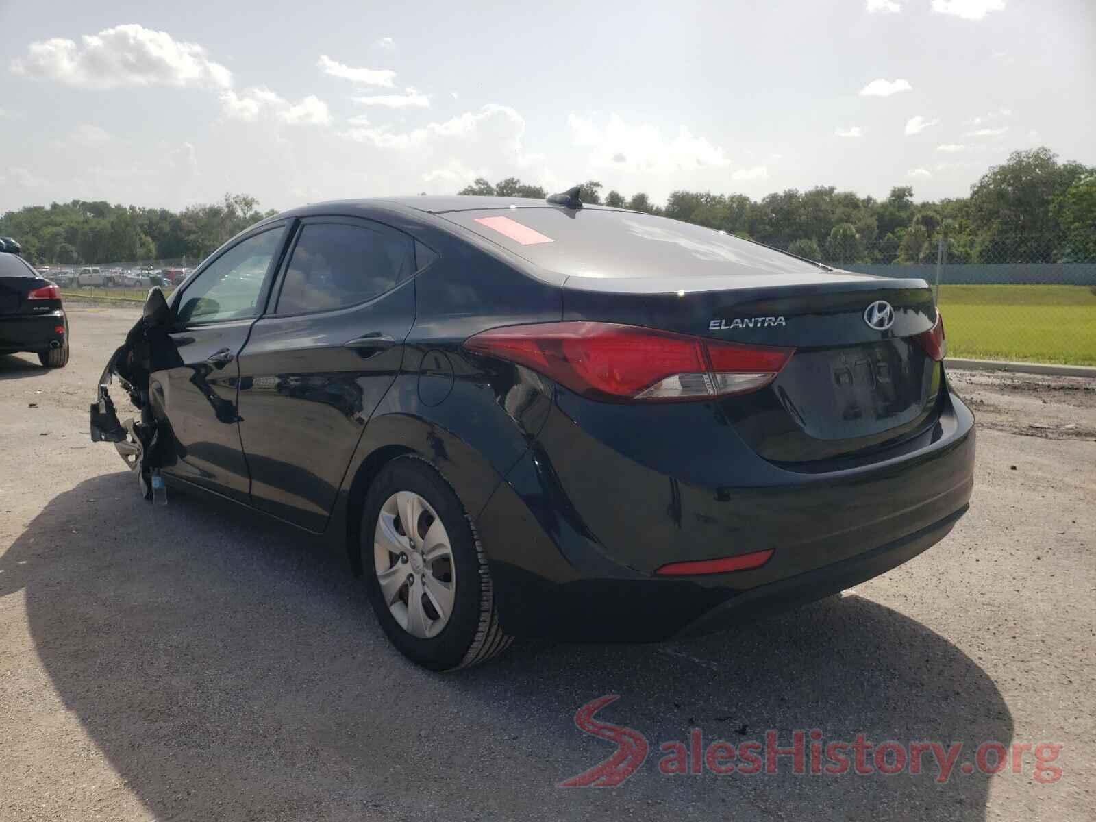 KMHDH4AE4GU638407 2016 HYUNDAI ELANTRA