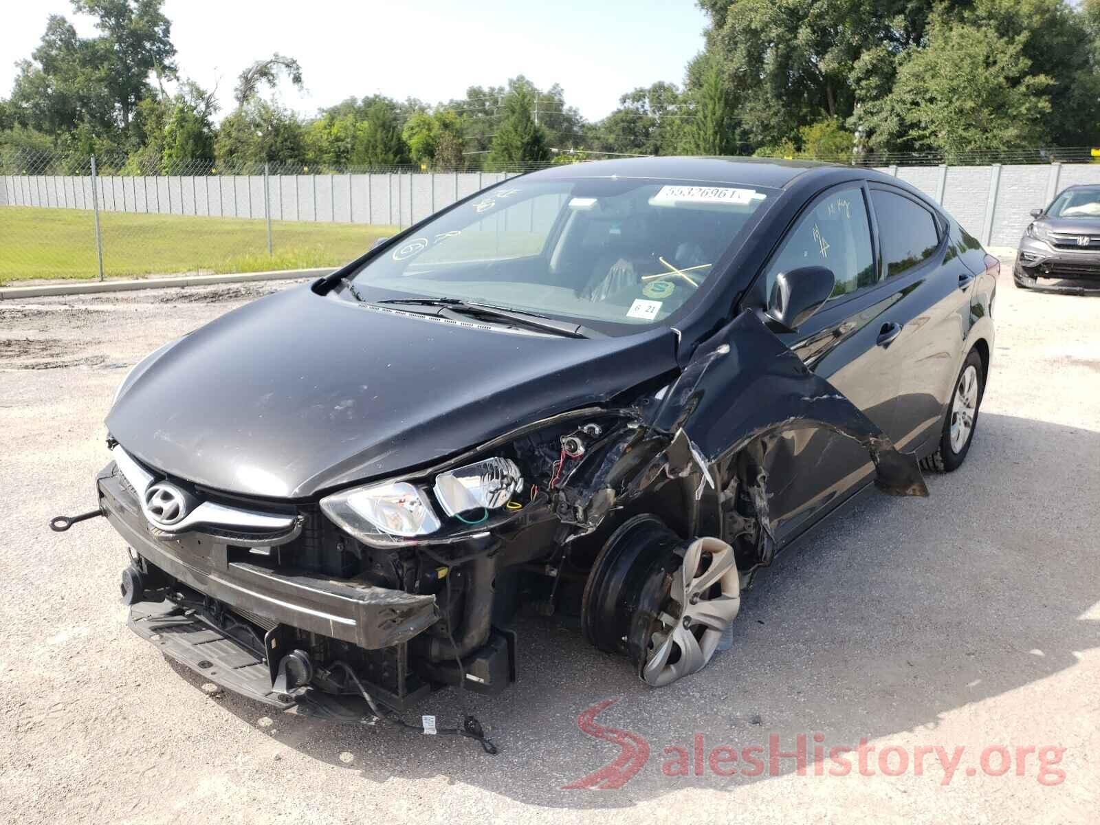 KMHDH4AE4GU638407 2016 HYUNDAI ELANTRA