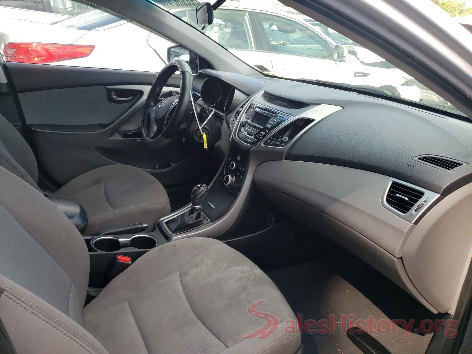 5NPDH4AEXGH684662 2016 HYUNDAI ELANTRA