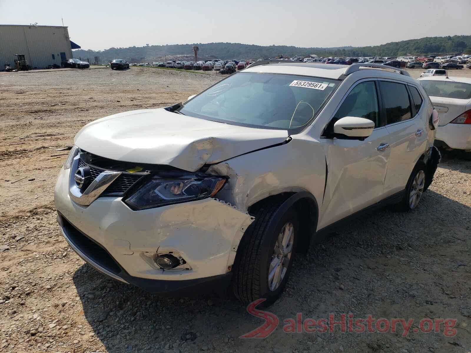 5N1AT2MT7GC923480 2016 NISSAN ROGUE