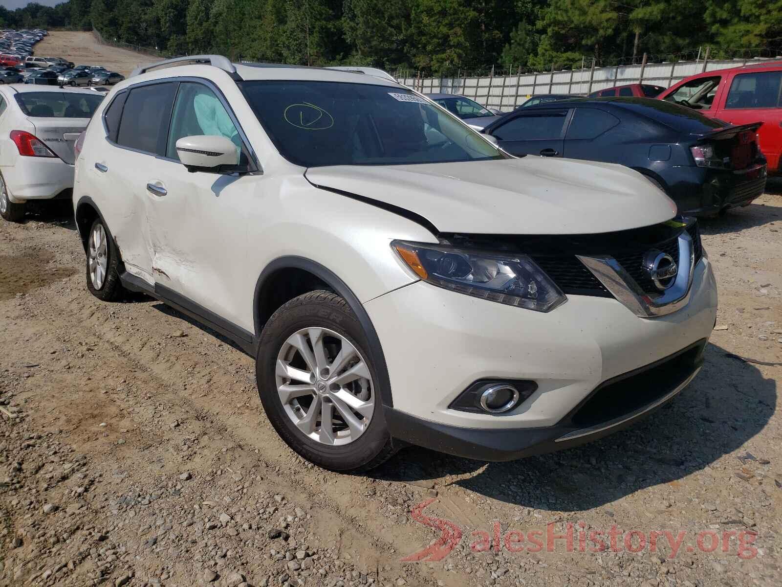 5N1AT2MT7GC923480 2016 NISSAN ROGUE