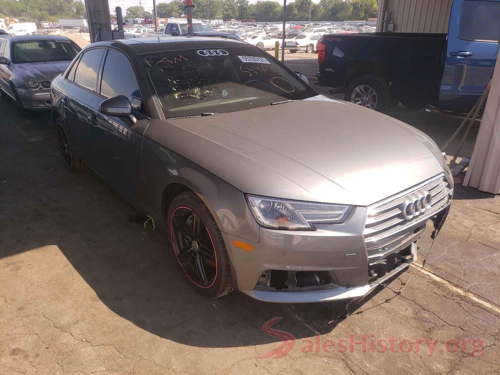 WAUGNAF45HN018909 2017 AUDI A4