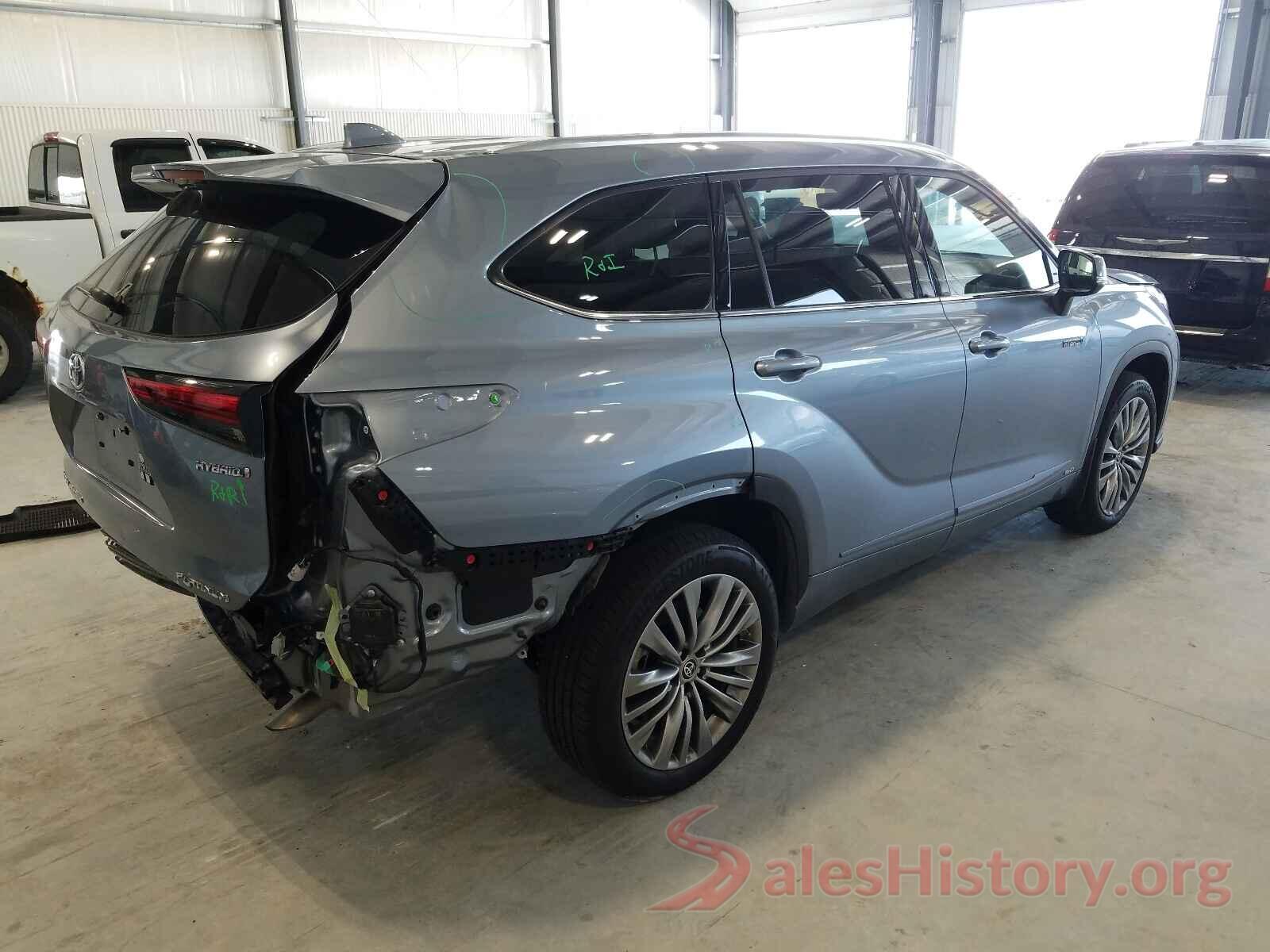 5TDEBRCH1MS027393 2021 TOYOTA HIGHLANDER