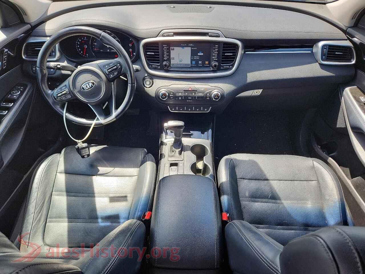 2017 KIA SORENTO VIN 5XYPK4A55HG238278, interior dashboard