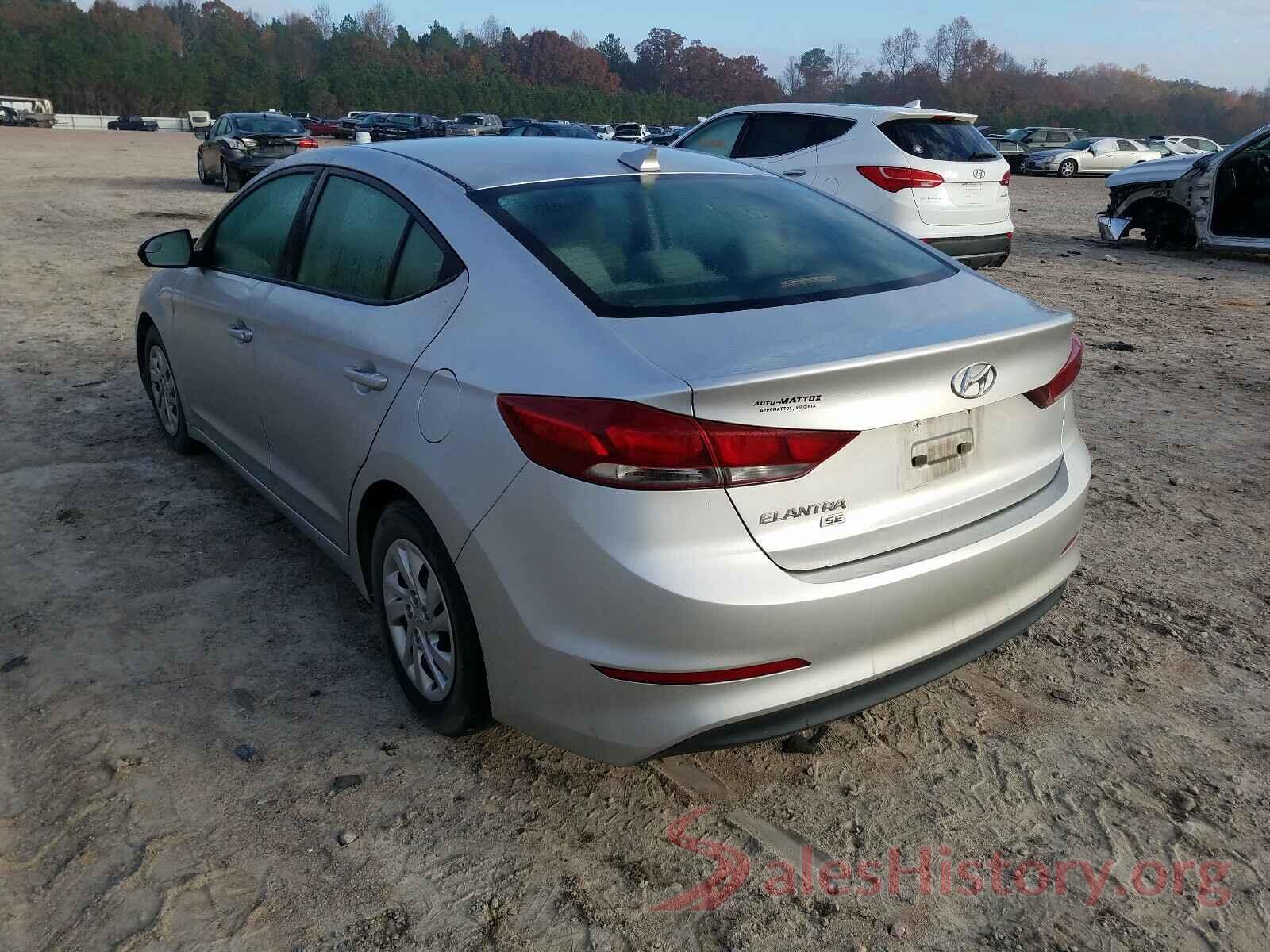 5NPD74LF9HH113142 2017 HYUNDAI ELANTRA