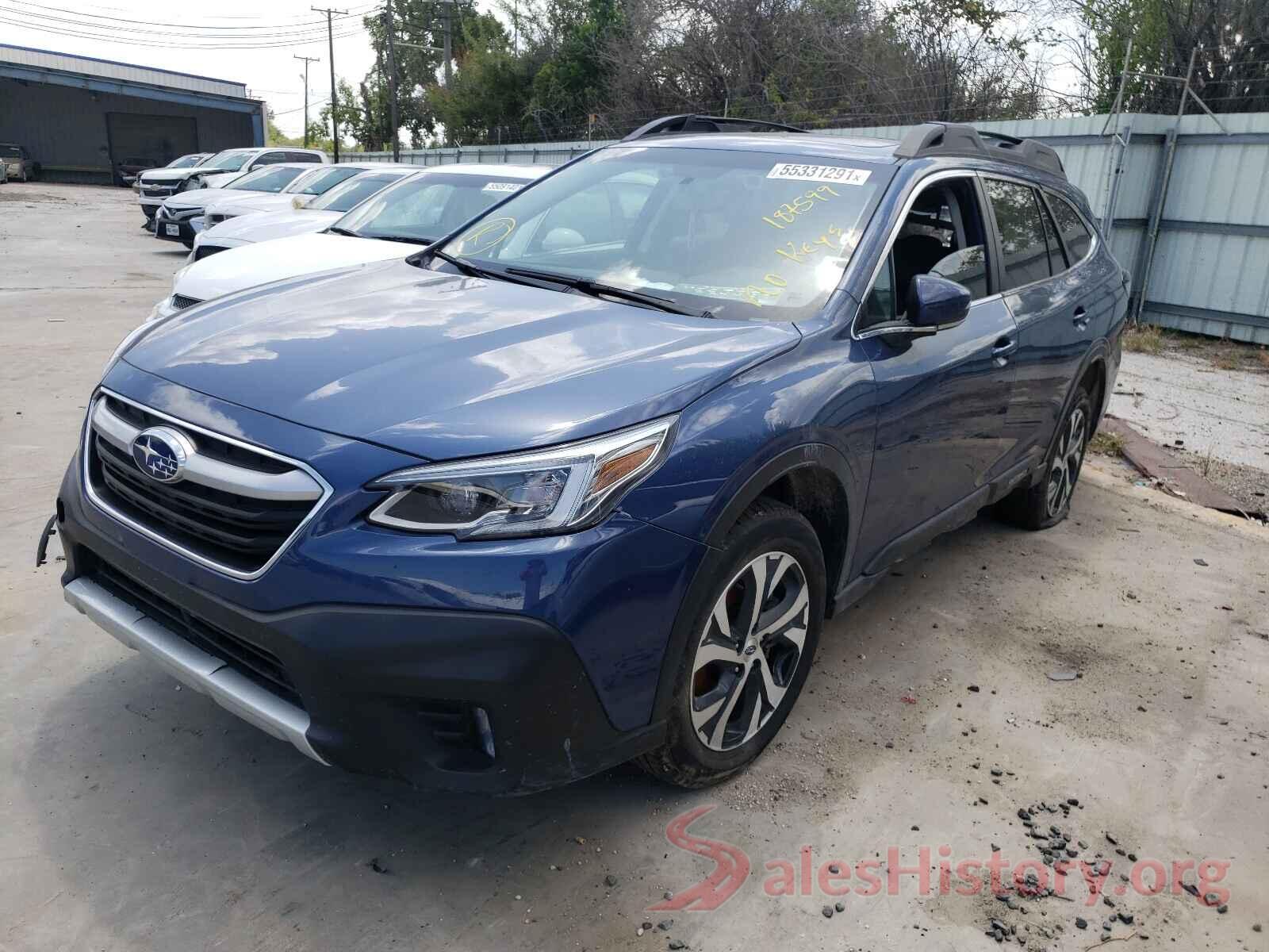 4S4BTANC0L3187599 2020 SUBARU OUTBACK