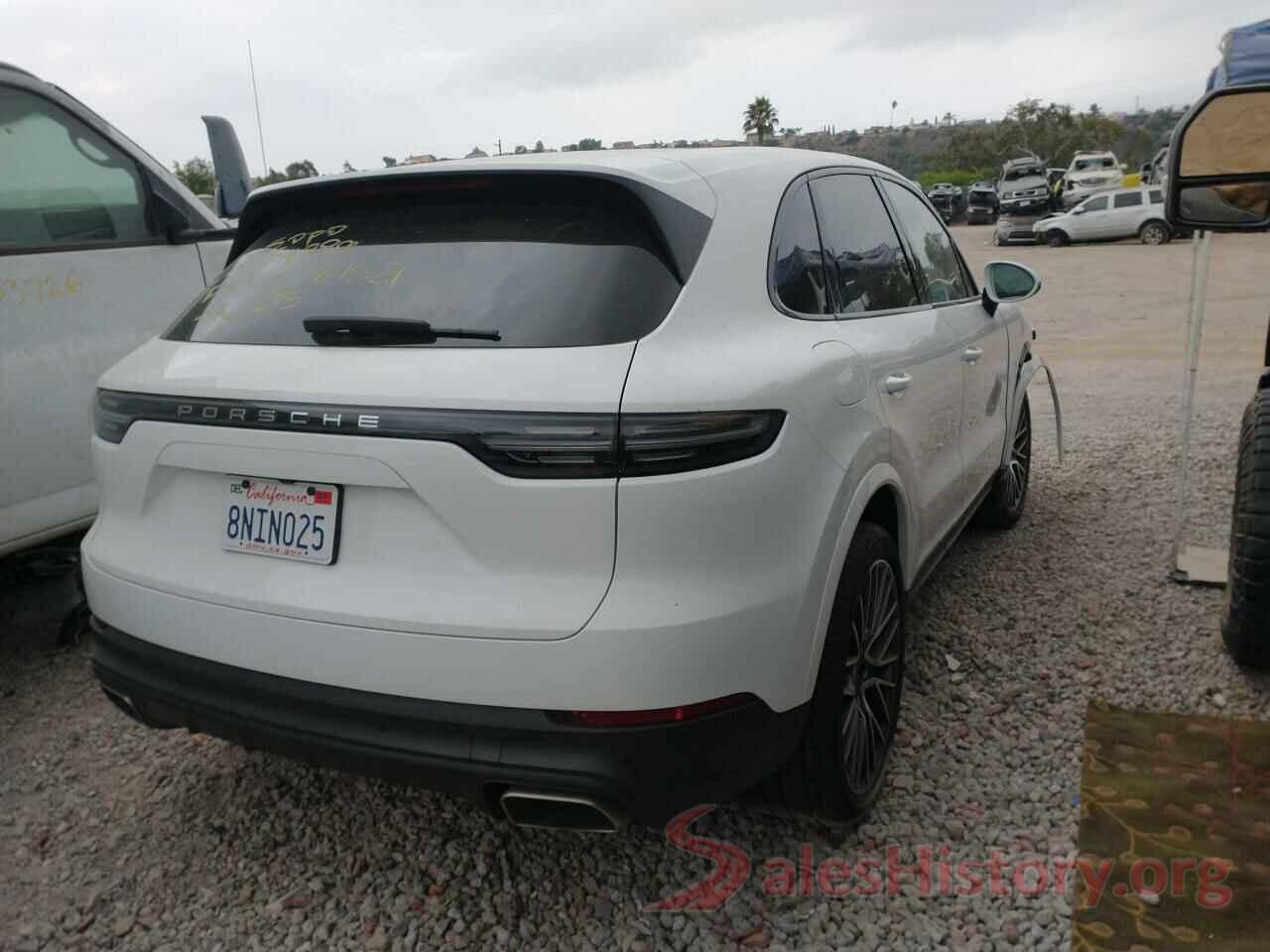 WP1AA2AY5LDA02839 2020 PORSCHE CAYENNE