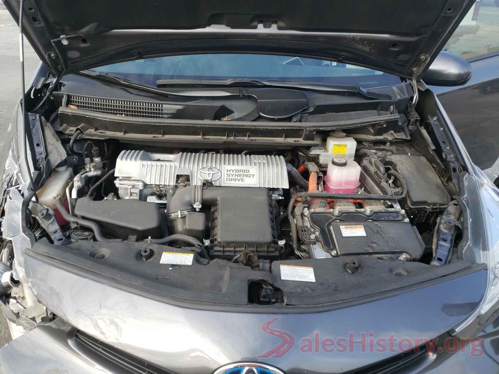 JTDZN3EU6HJ058917 2017 TOYOTA PRIUS