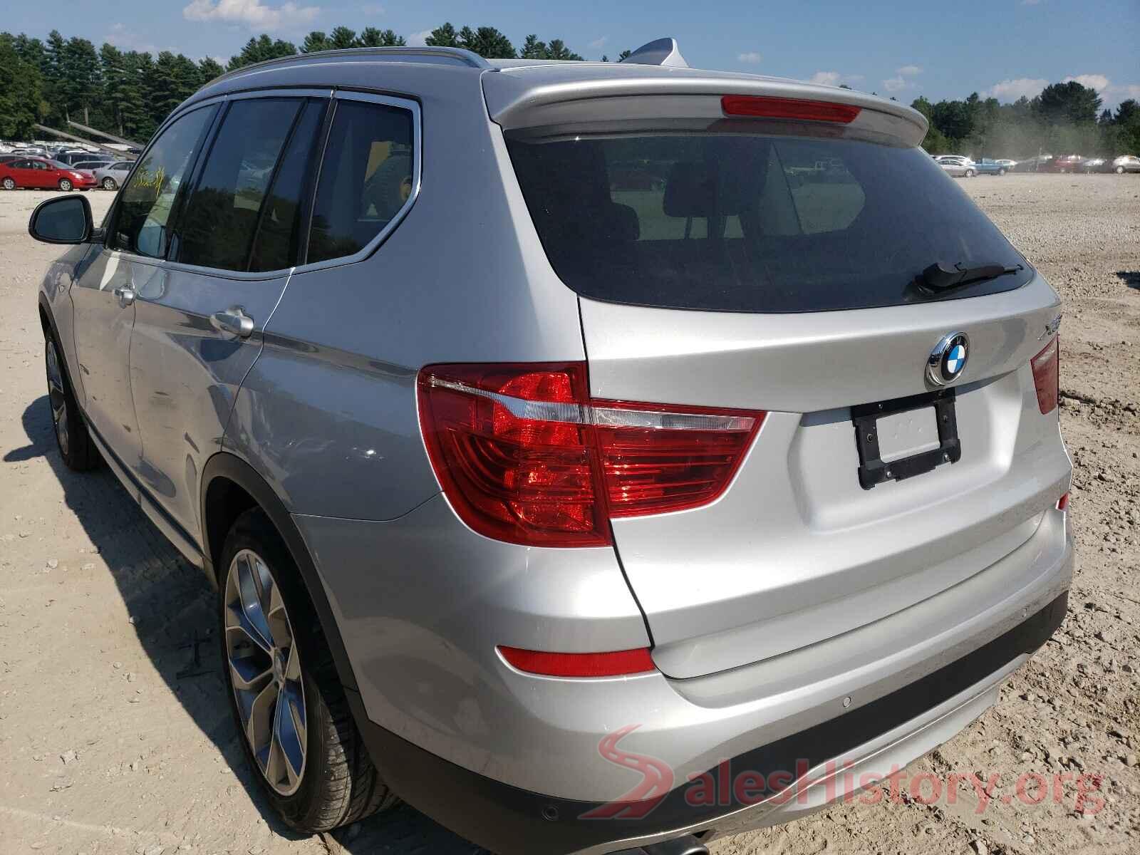 5UXWX9C57G0D95243 2016 BMW X3