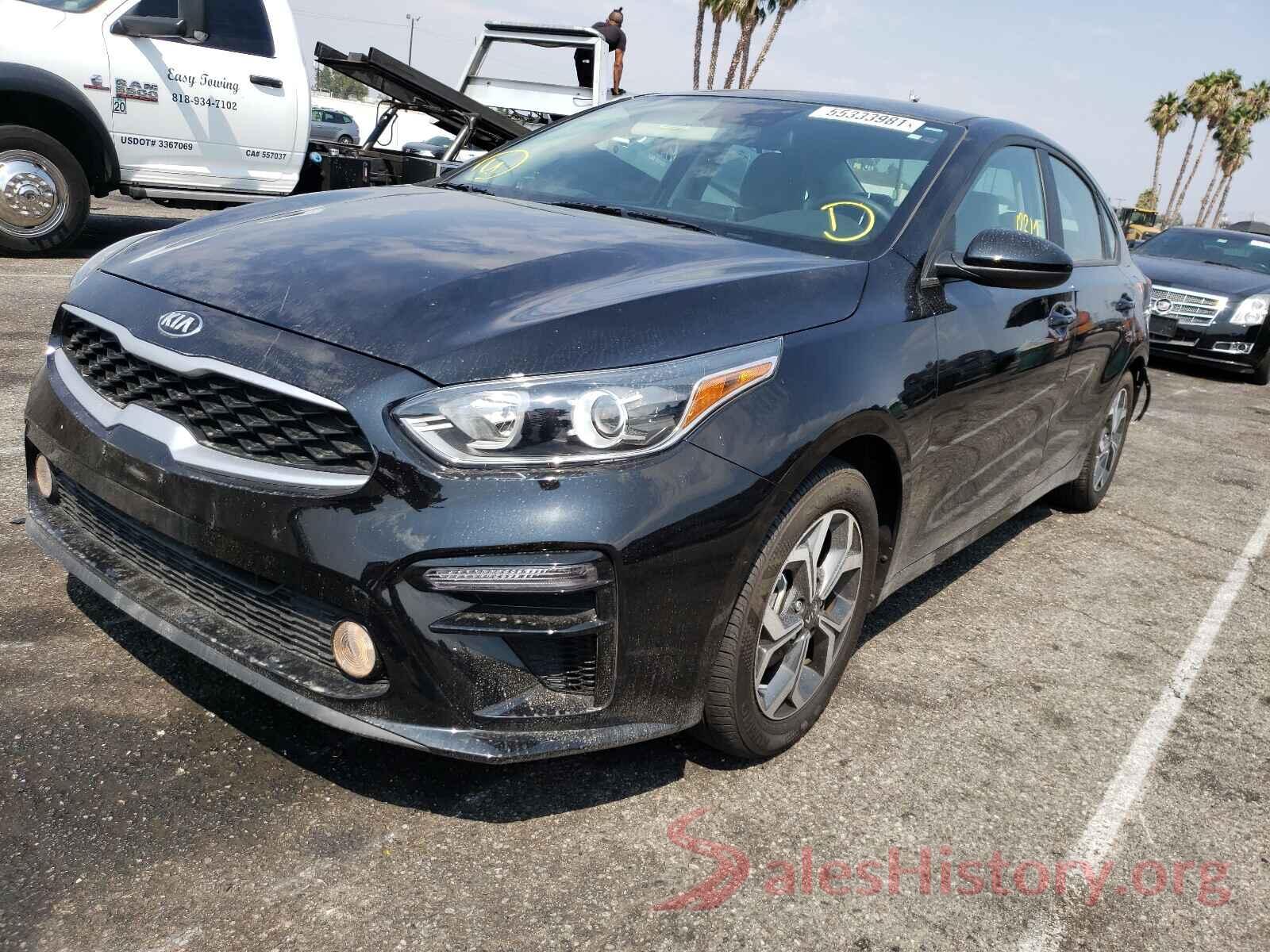 3KPF24AD2LE217364 2020 KIA FORTE