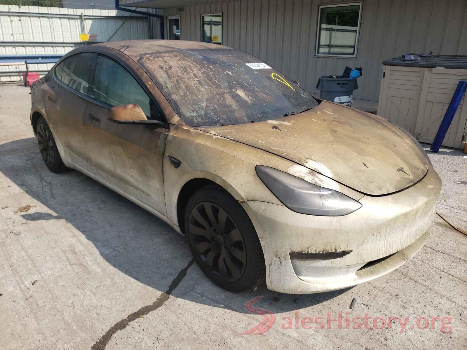 5YJ3E1EB9MF903284 2021 TESLA MODEL 3