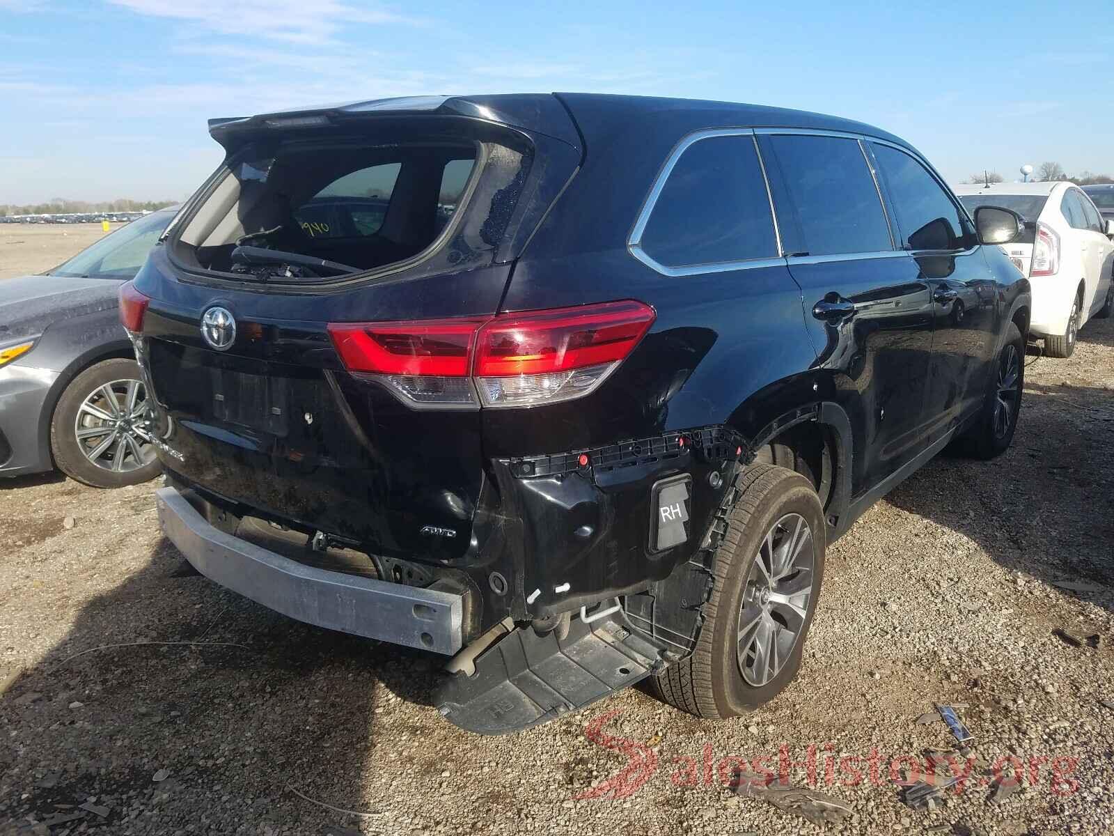 5TDBZRFH4KS741980 2019 TOYOTA HIGHLANDER