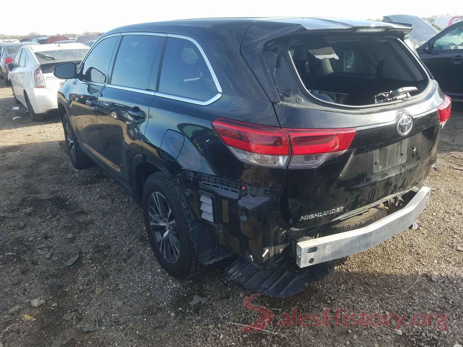 5TDBZRFH4KS741980 2019 TOYOTA HIGHLANDER