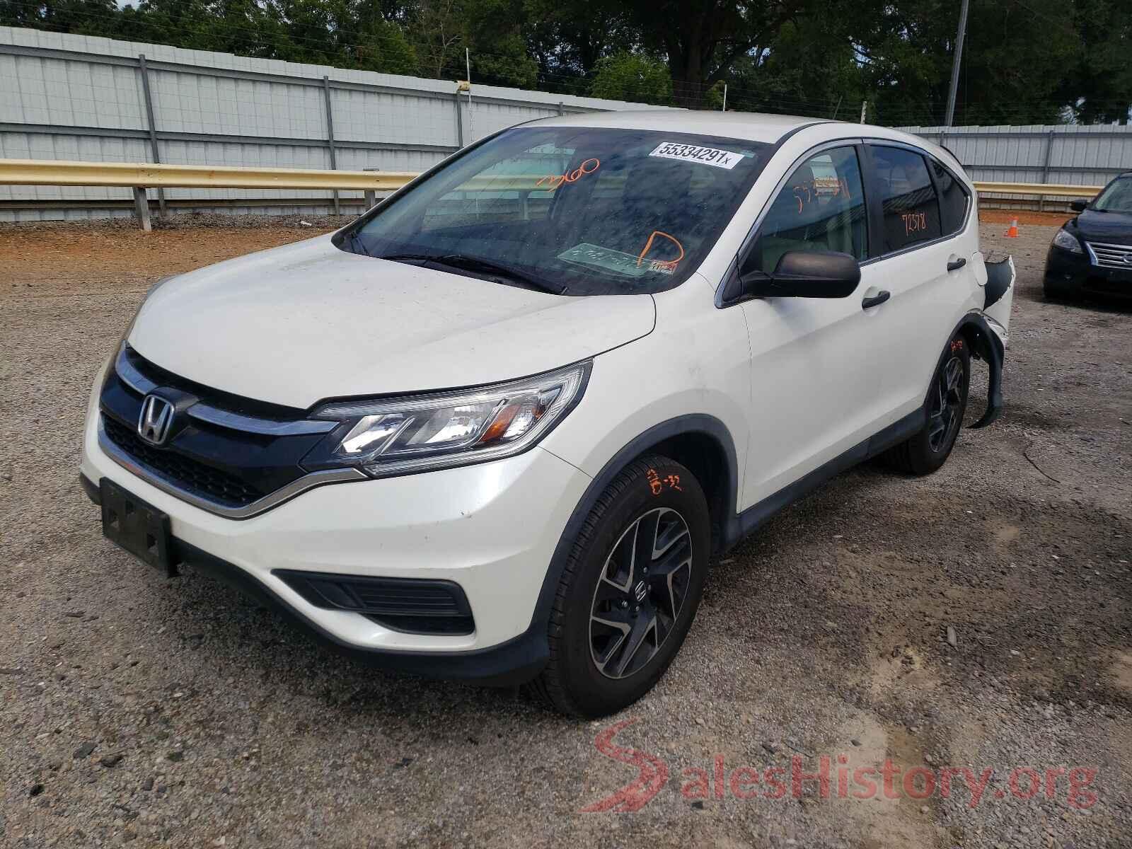 5J6RM4H4XGL103567 2016 HONDA CRV