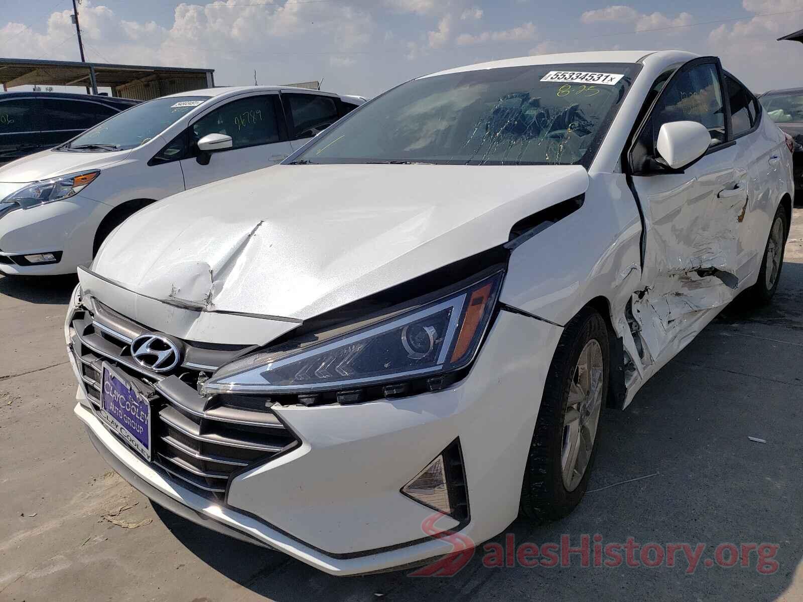 5NPD84LF4LH515656 2020 HYUNDAI ELANTRA