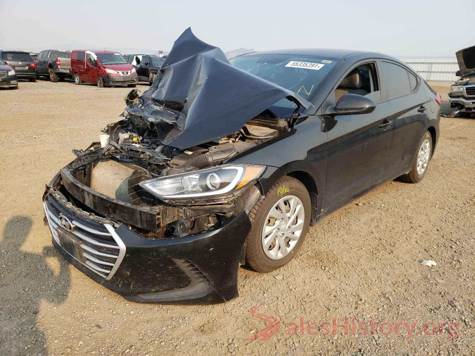 KMHD74LFXHU068049 2017 HYUNDAI ELANTRA