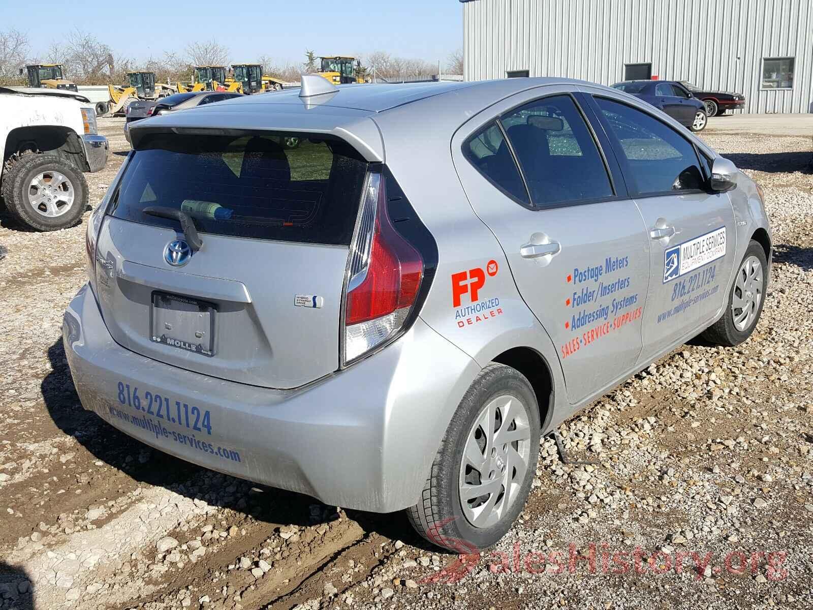 JTDKDTB30F1586238 2015 TOYOTA PRIUS