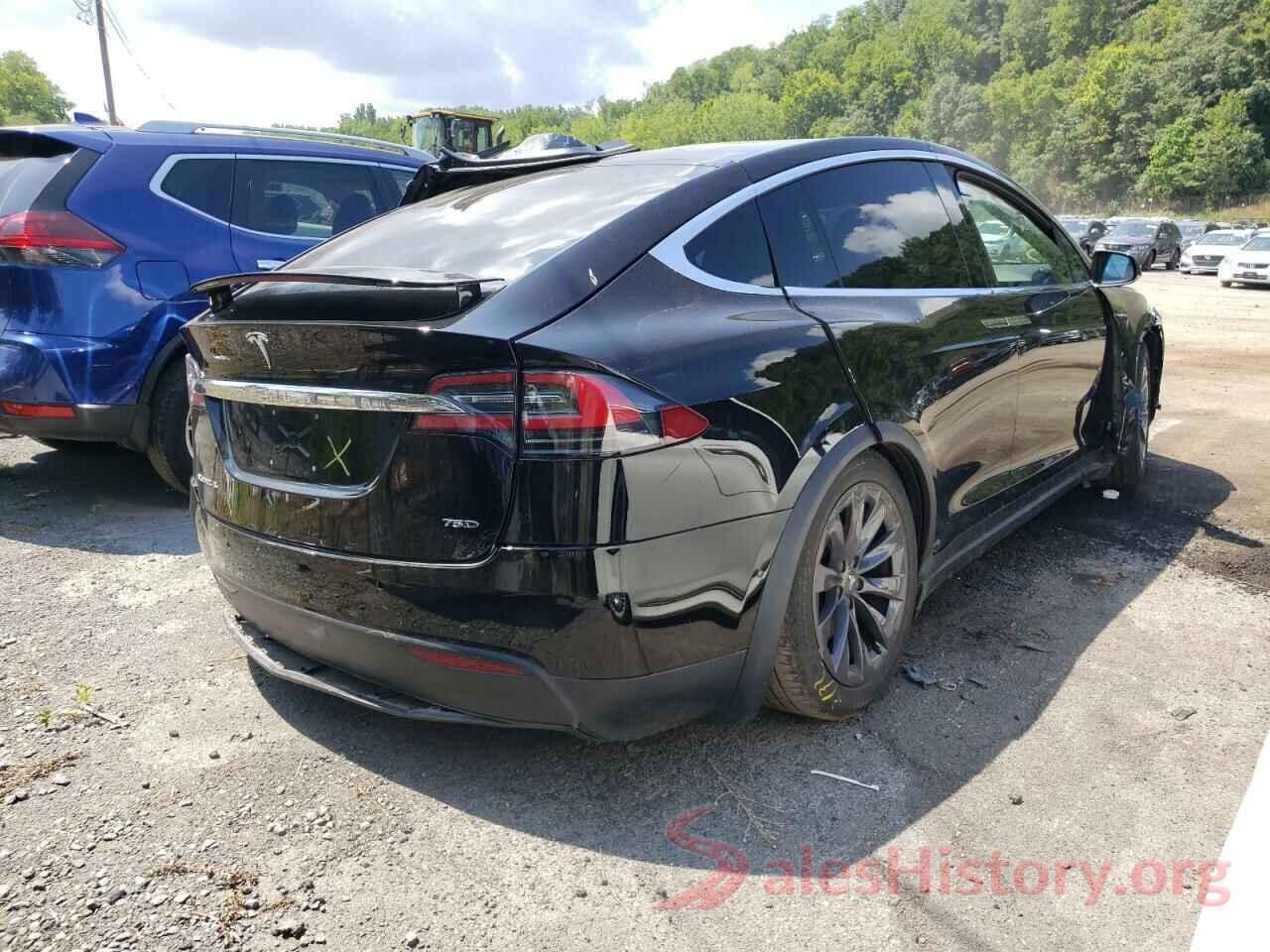 5YJXCDE23JF141977 2018 TESLA MODEL X