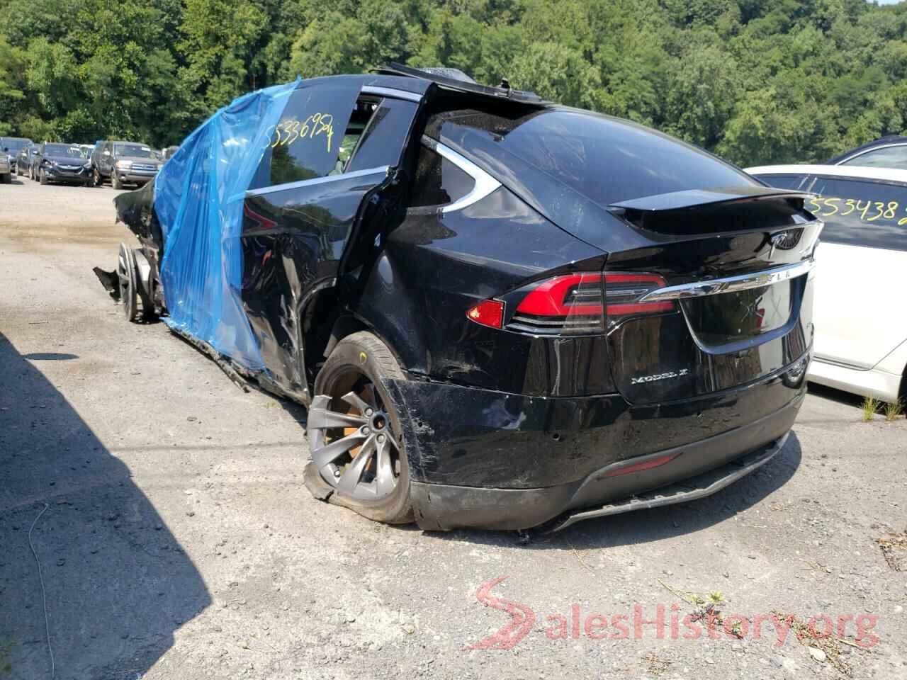 5YJXCDE23JF141977 2018 TESLA MODEL X