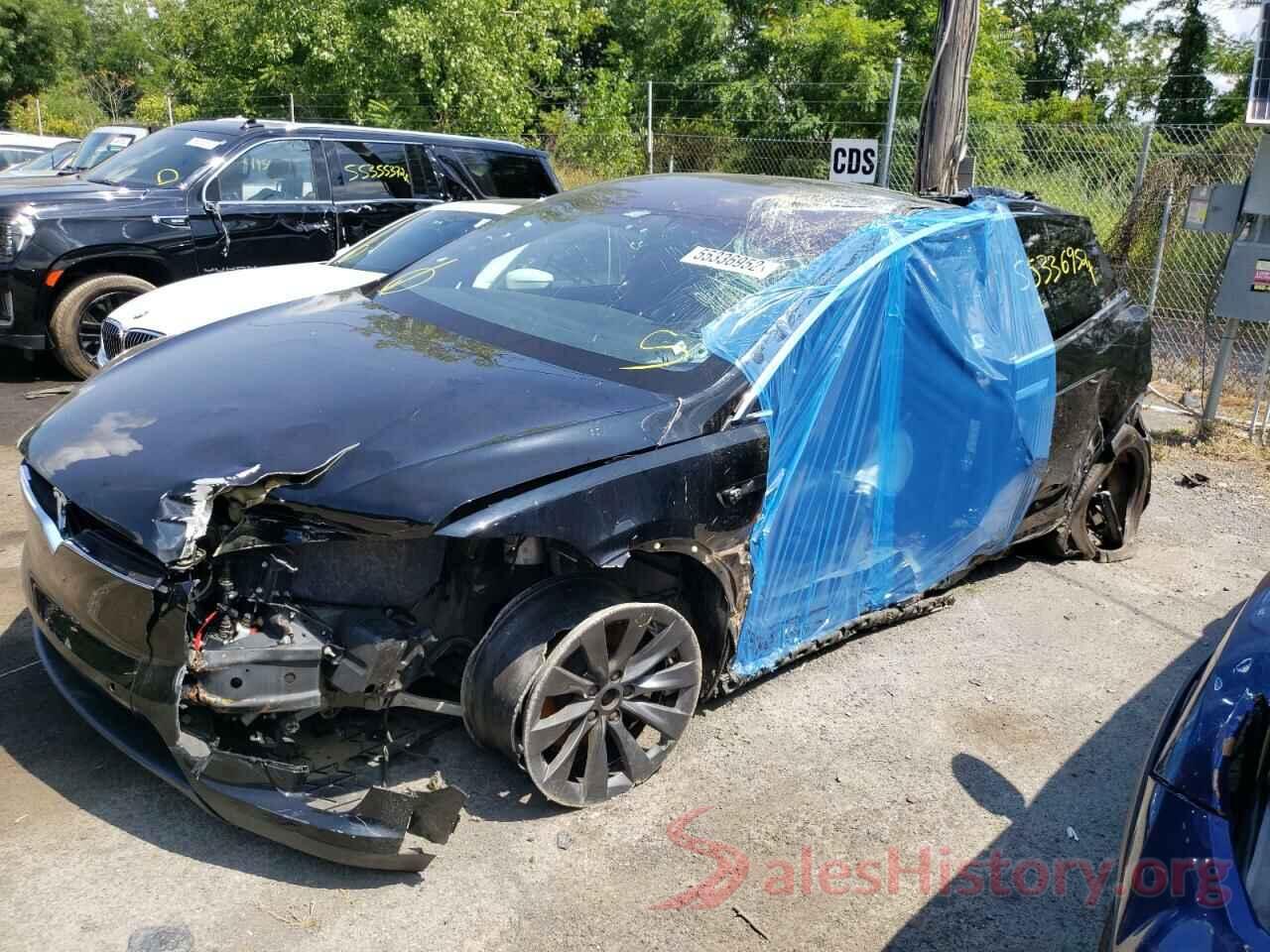 5YJXCDE23JF141977 2018 TESLA MODEL X