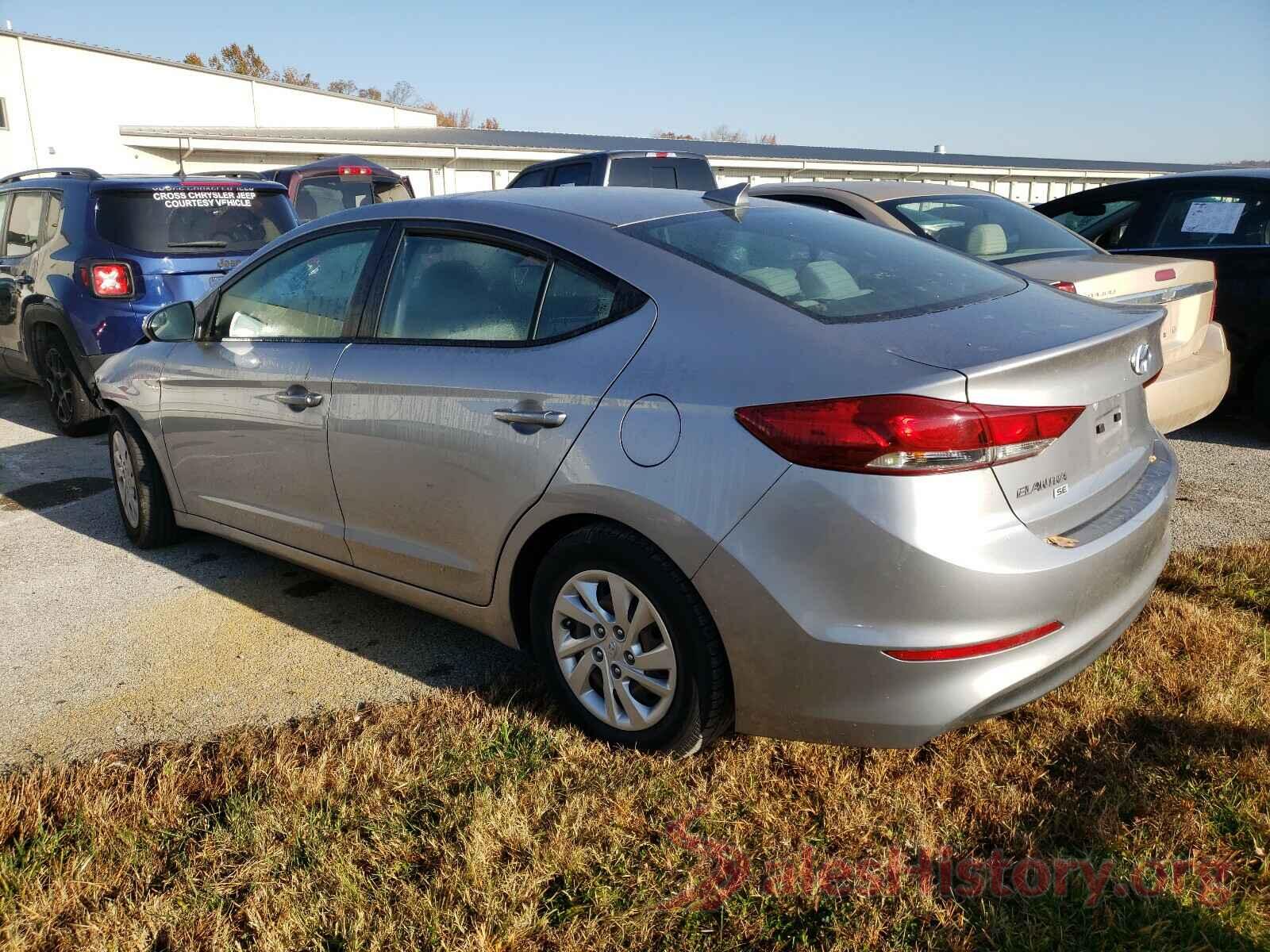 5NPD74LF6HH177283 2017 HYUNDAI ELANTRA