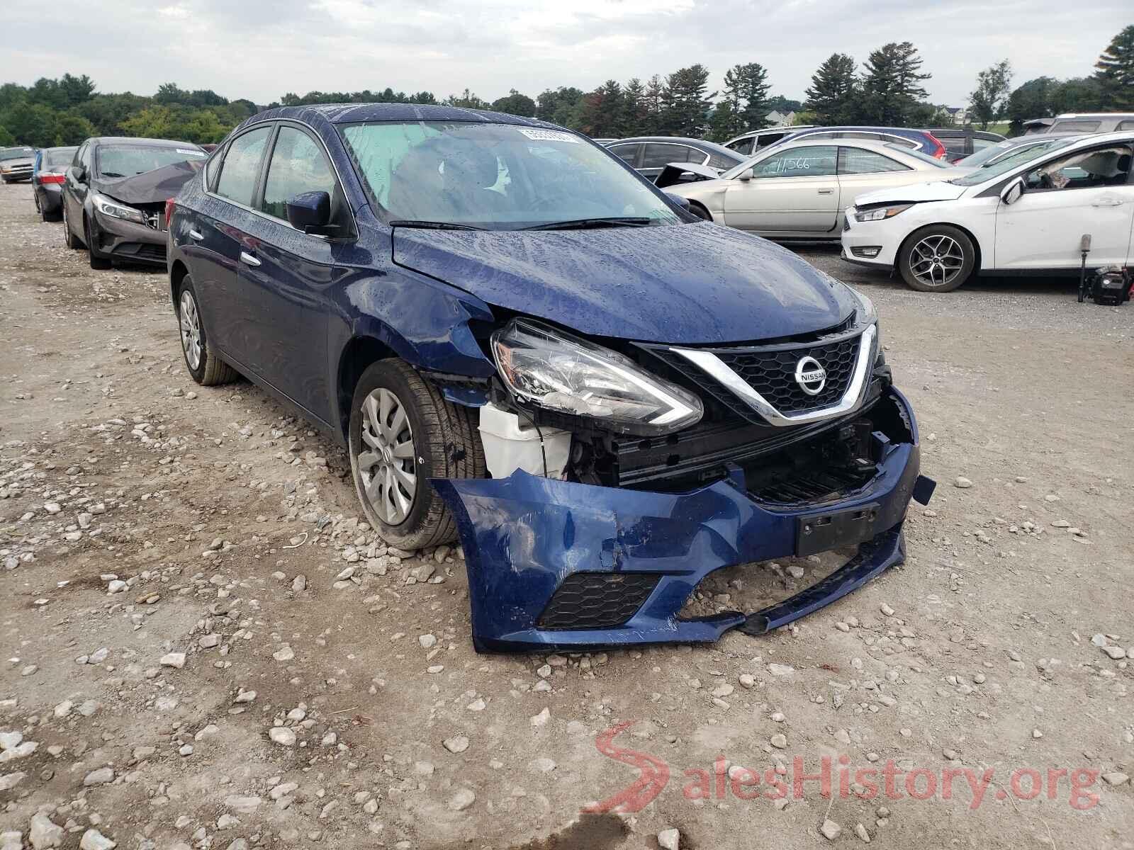 3N1AB7AP0KY282218 2019 NISSAN SENTRA