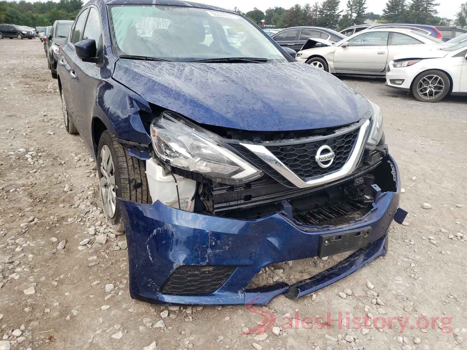 3N1AB7AP0KY282218 2019 NISSAN SENTRA