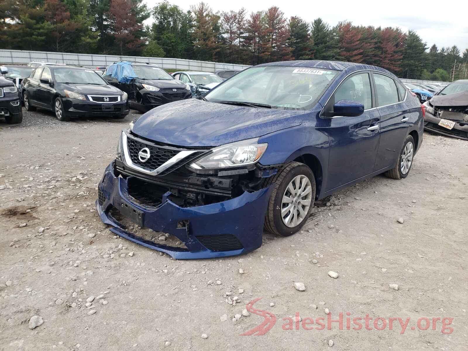 3N1AB7AP0KY282218 2019 NISSAN SENTRA