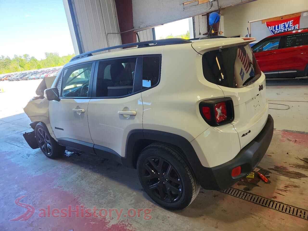 2017 JEEP RENEGADE VIN ZACCJBBB6HPG04498, front view