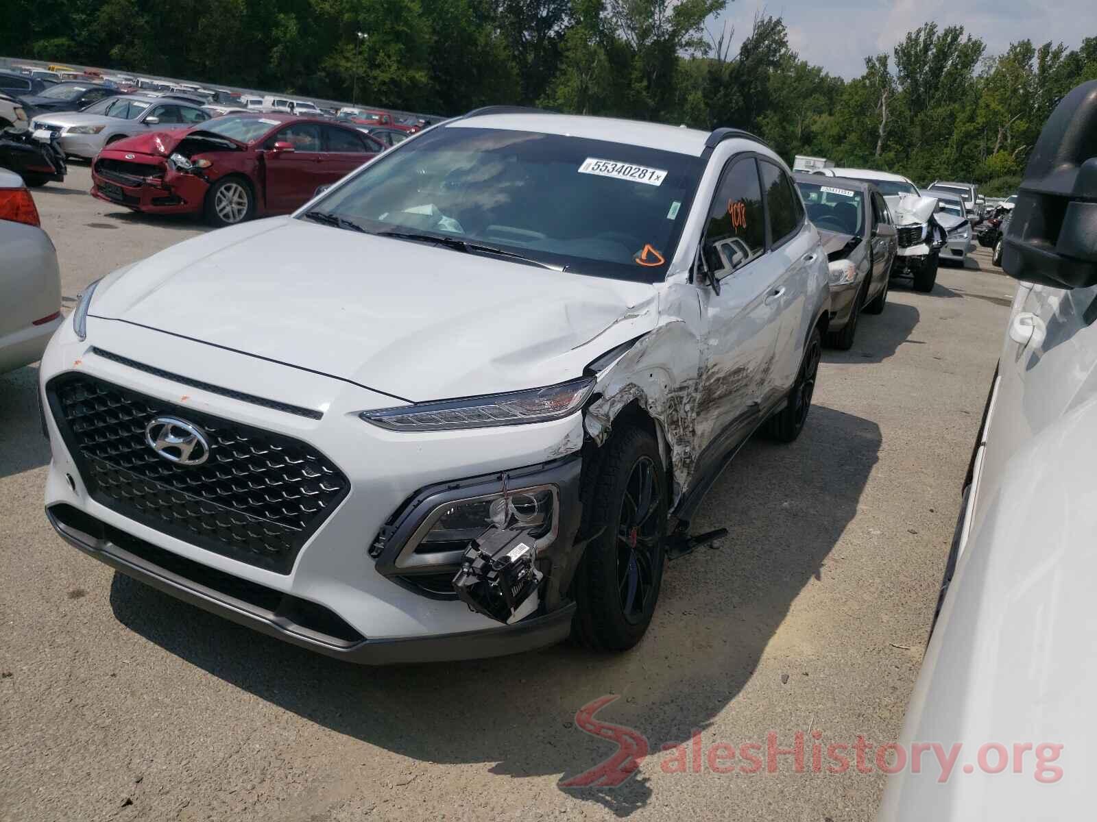 KM8K6CA57MU678404 2021 HYUNDAI KONA