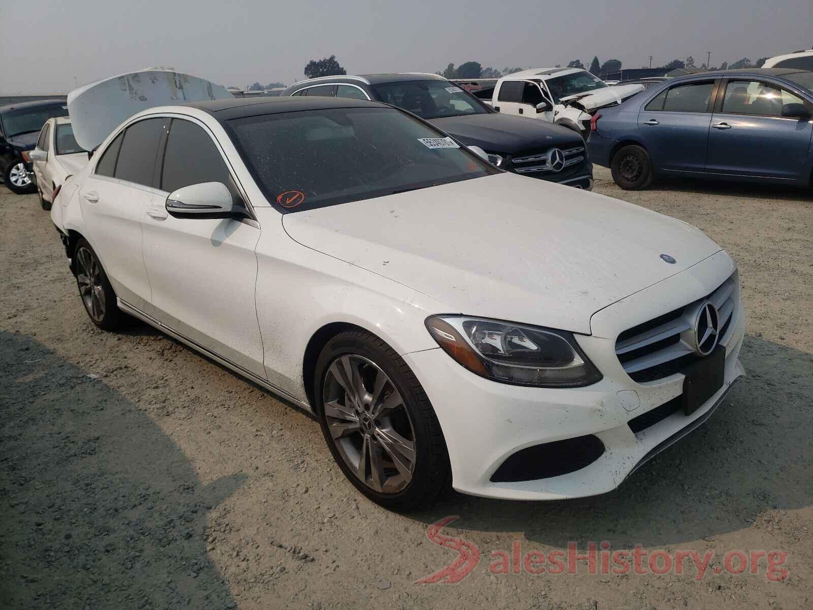 55SWF4JB2HU231414 2017 MERCEDES-BENZ C-CLASS