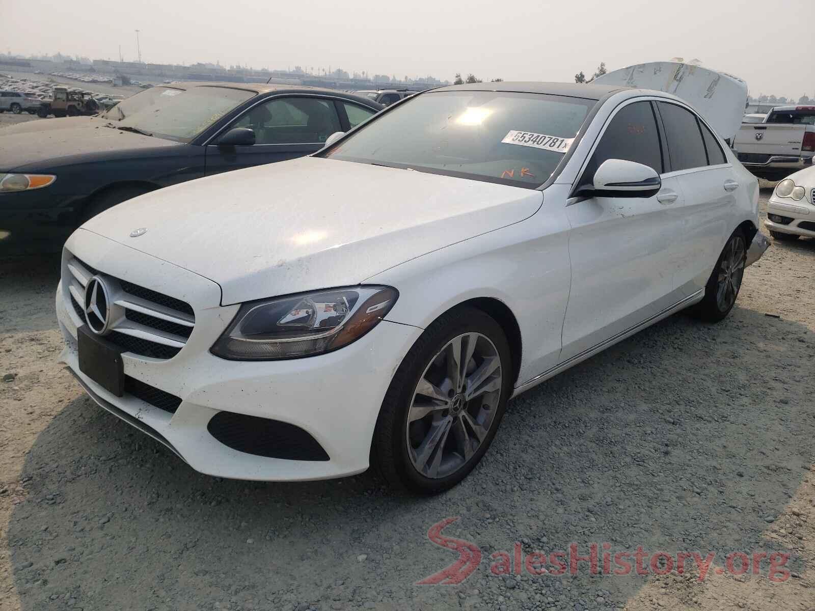 55SWF4JB2HU231414 2017 MERCEDES-BENZ C-CLASS