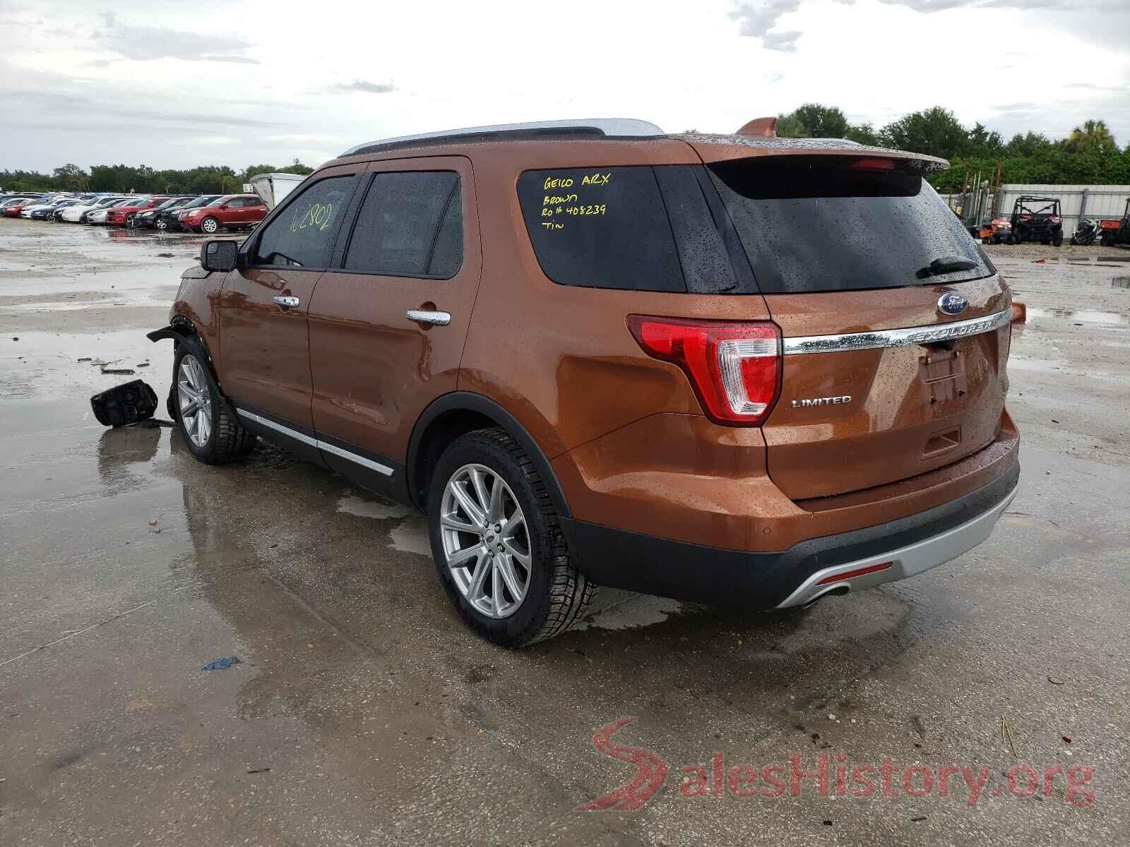 1FM5K7F8XHGC93037 2017 FORD EXPLORER