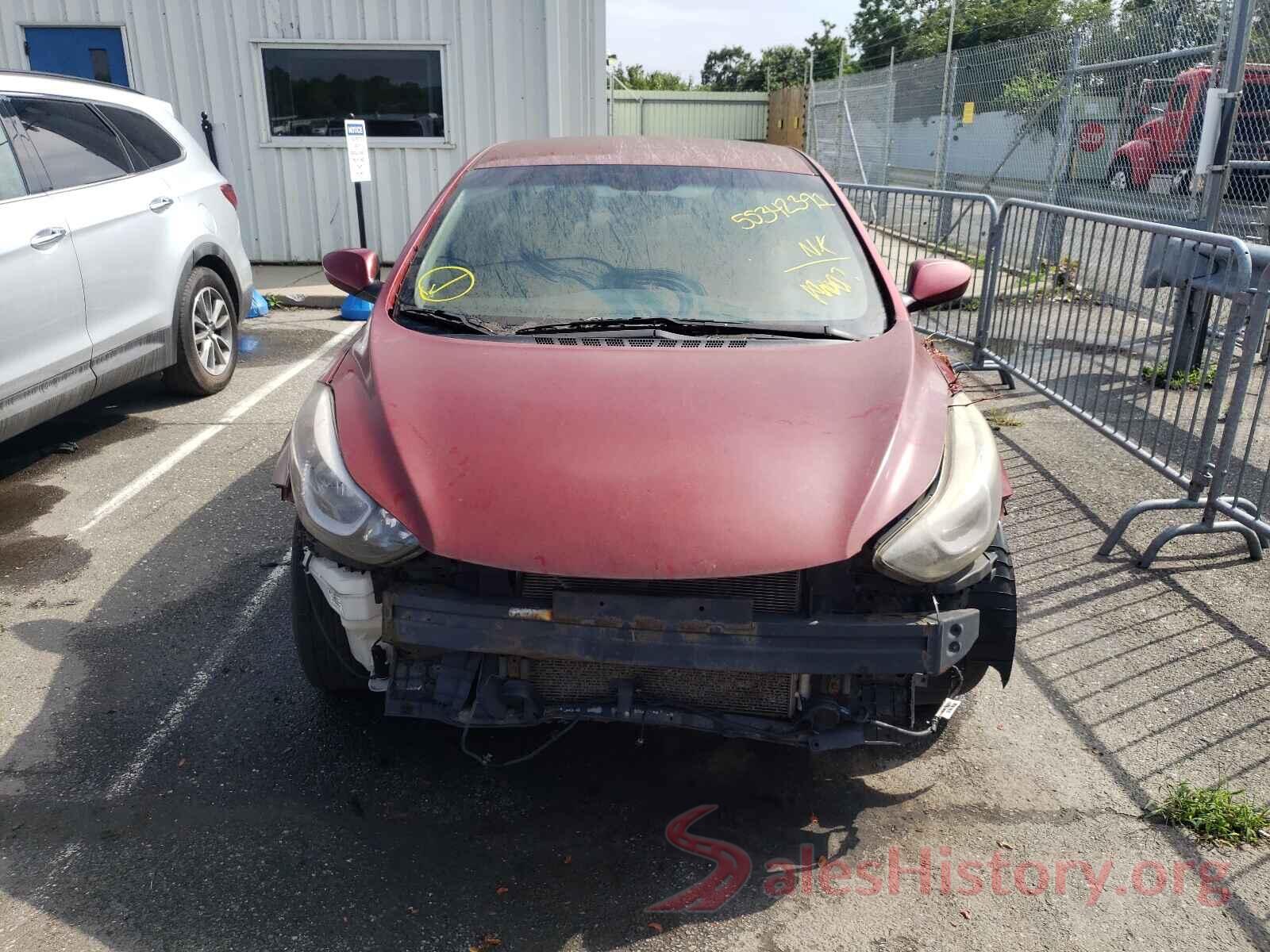 5NPDH4AE9GH674592 2016 HYUNDAI ELANTRA