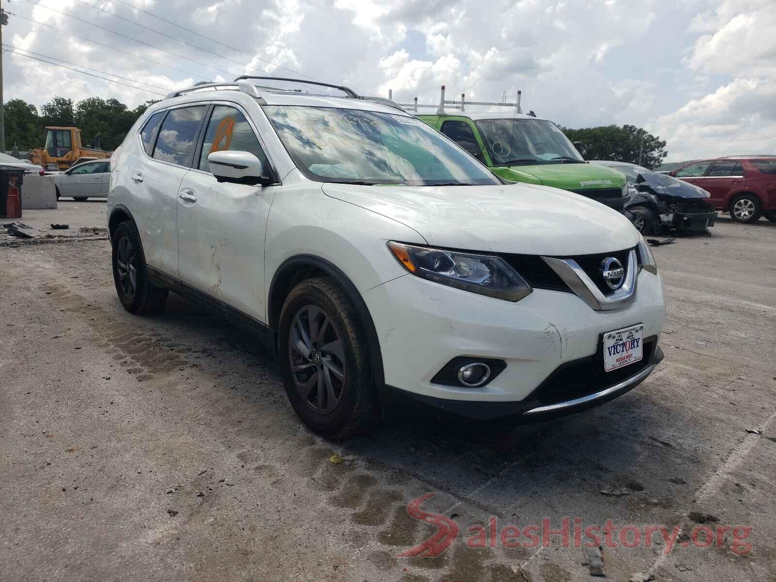 5N1AT2MTXGC766284 2016 NISSAN ROGUE