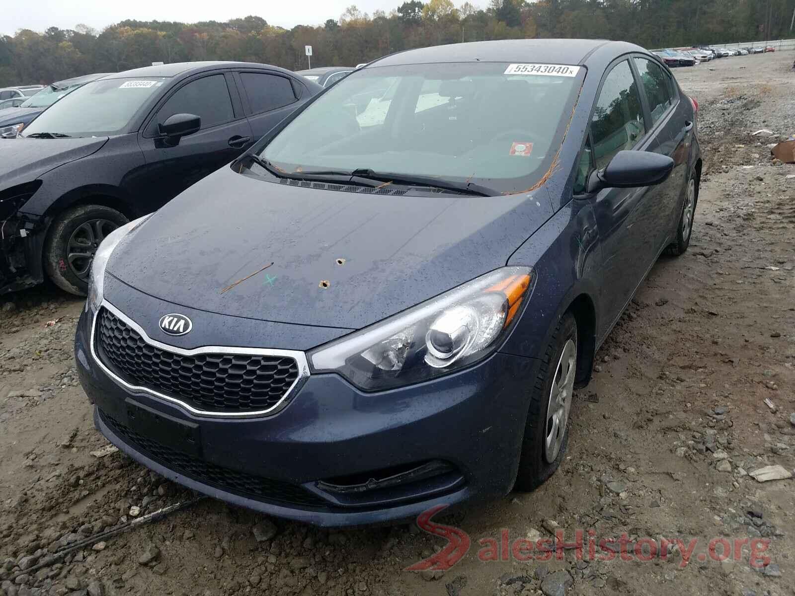 KNAFK4A67G5613189 2016 KIA FORTE