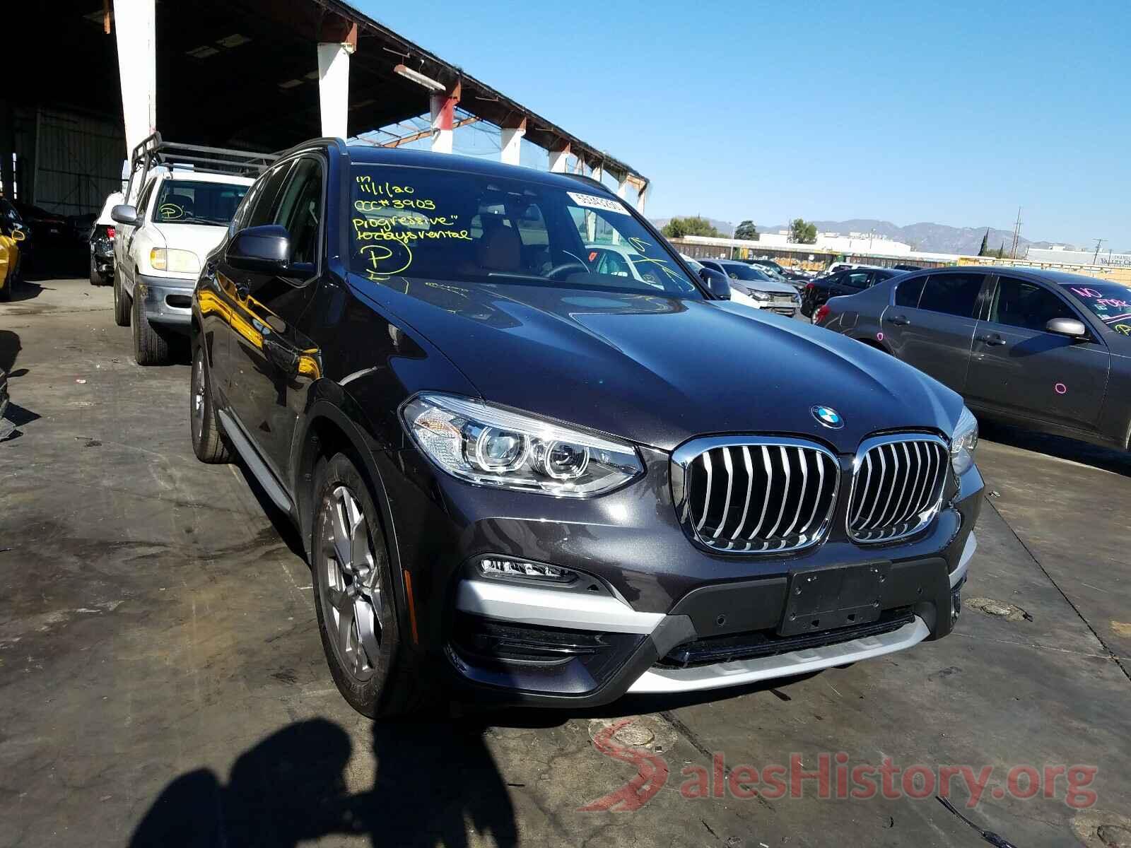 5UXTY3C0XM9D79370 2021 BMW X3