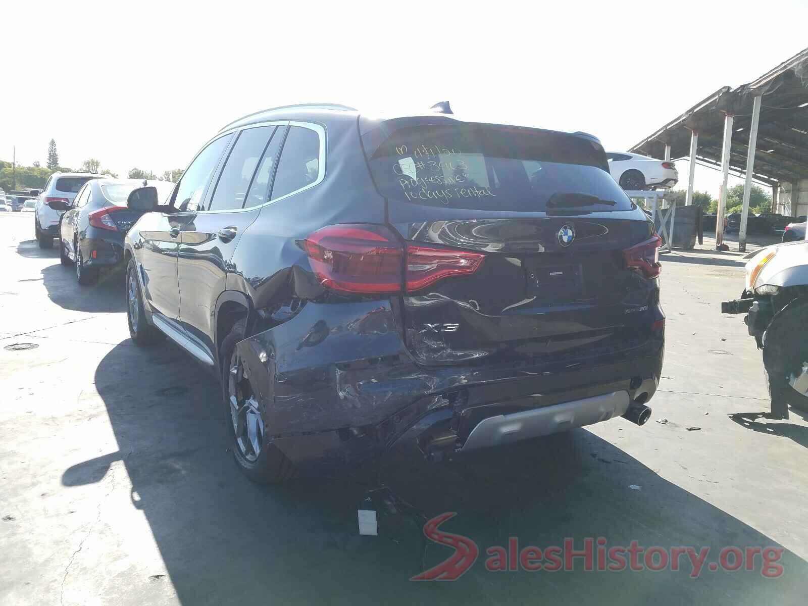 5UXTY3C0XM9D79370 2021 BMW X3