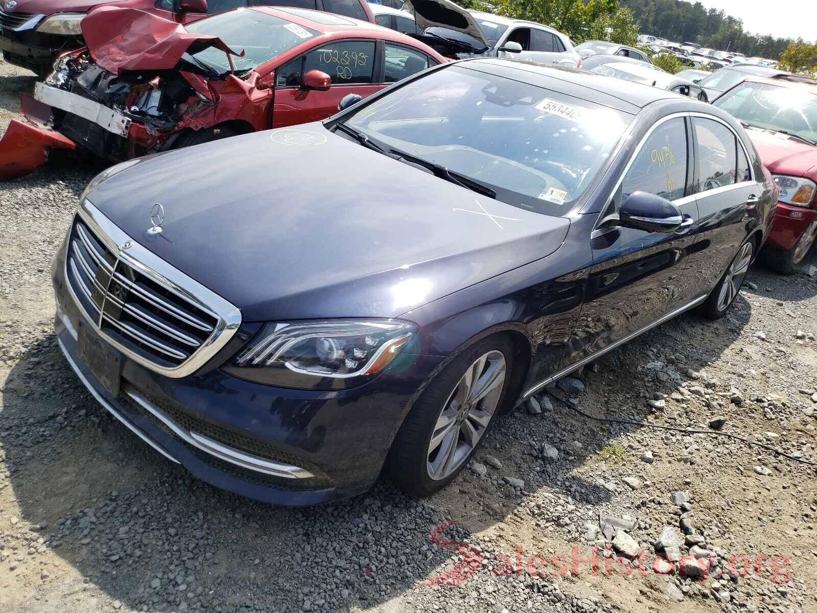 WDDUG8GB1KA445546 2019 MERCEDES-BENZ S-CLASS