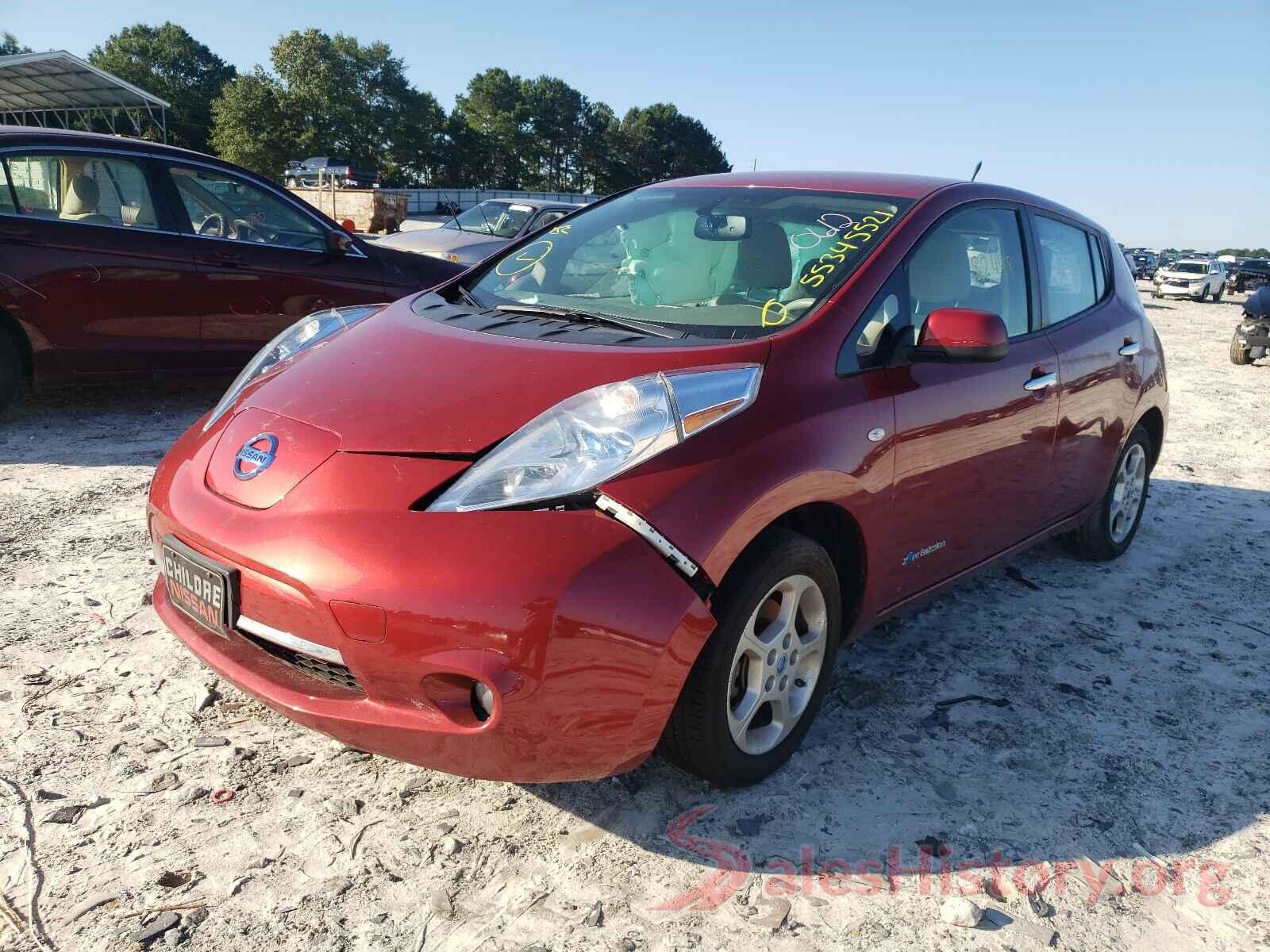 JN1AZ0CP7CT020612 2012 NISSAN LEAF