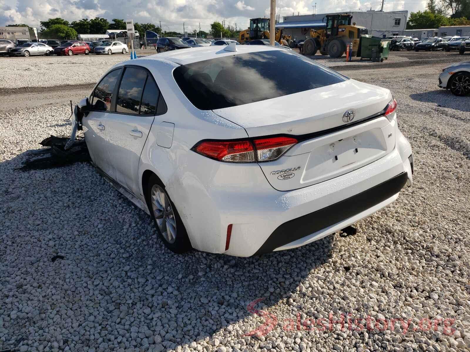 5YFHPRAE0LP026606 2020 TOYOTA COROLLA