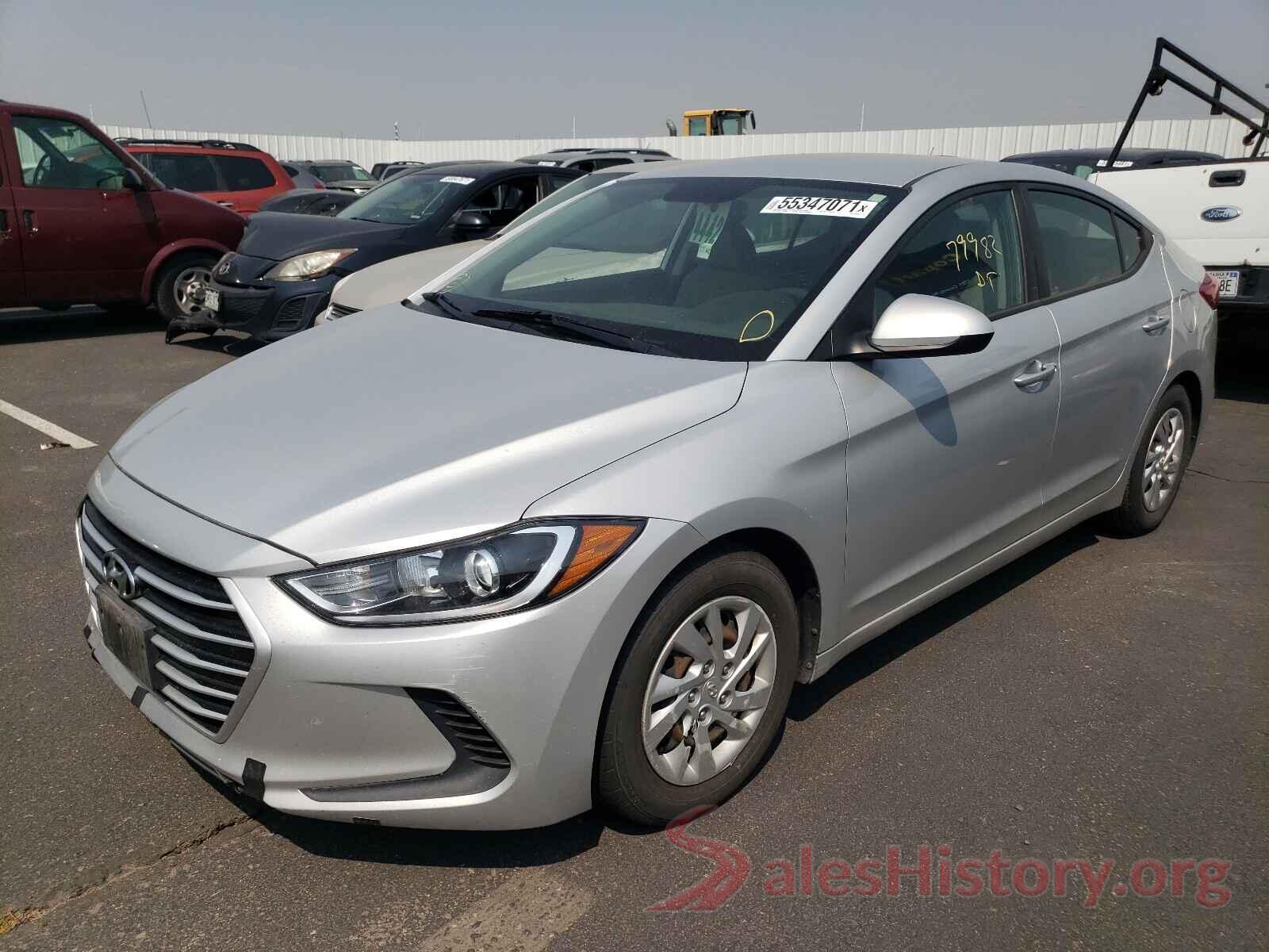 5NPD74LF8HH101452 2017 HYUNDAI ELANTRA