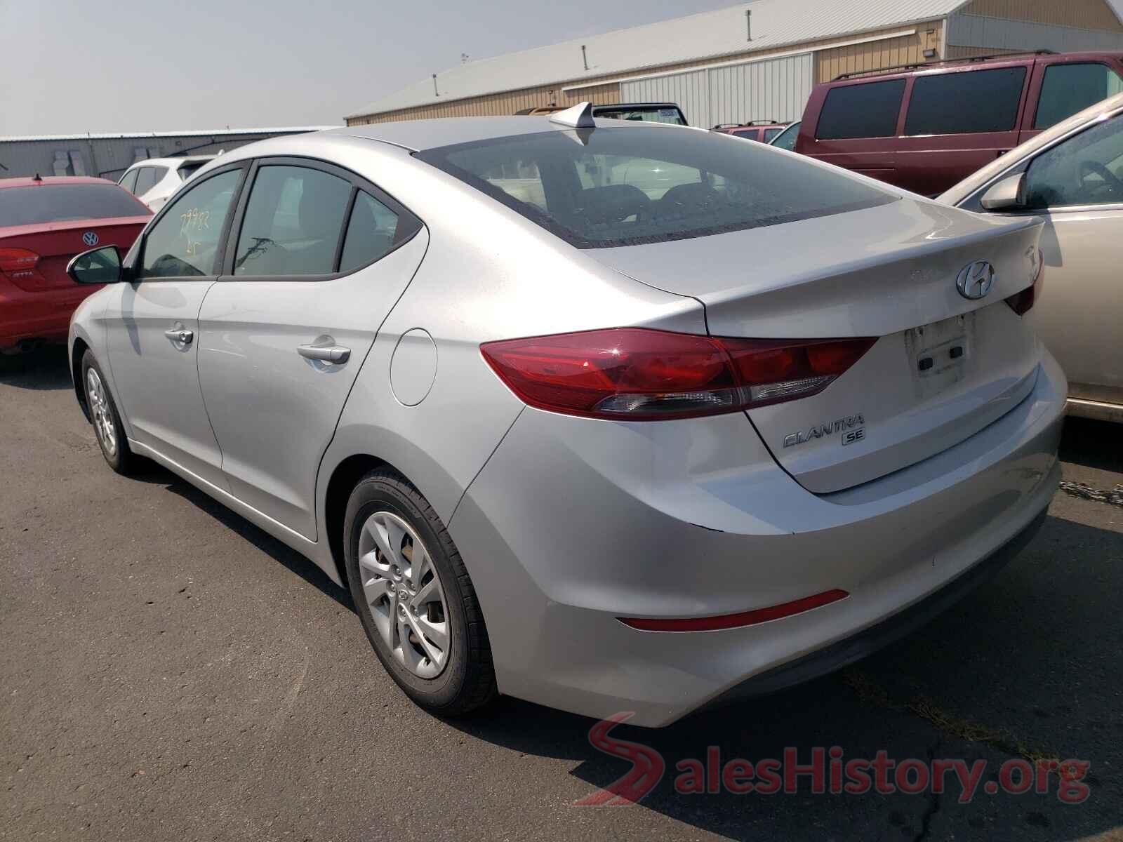 5NPD74LF8HH101452 2017 HYUNDAI ELANTRA