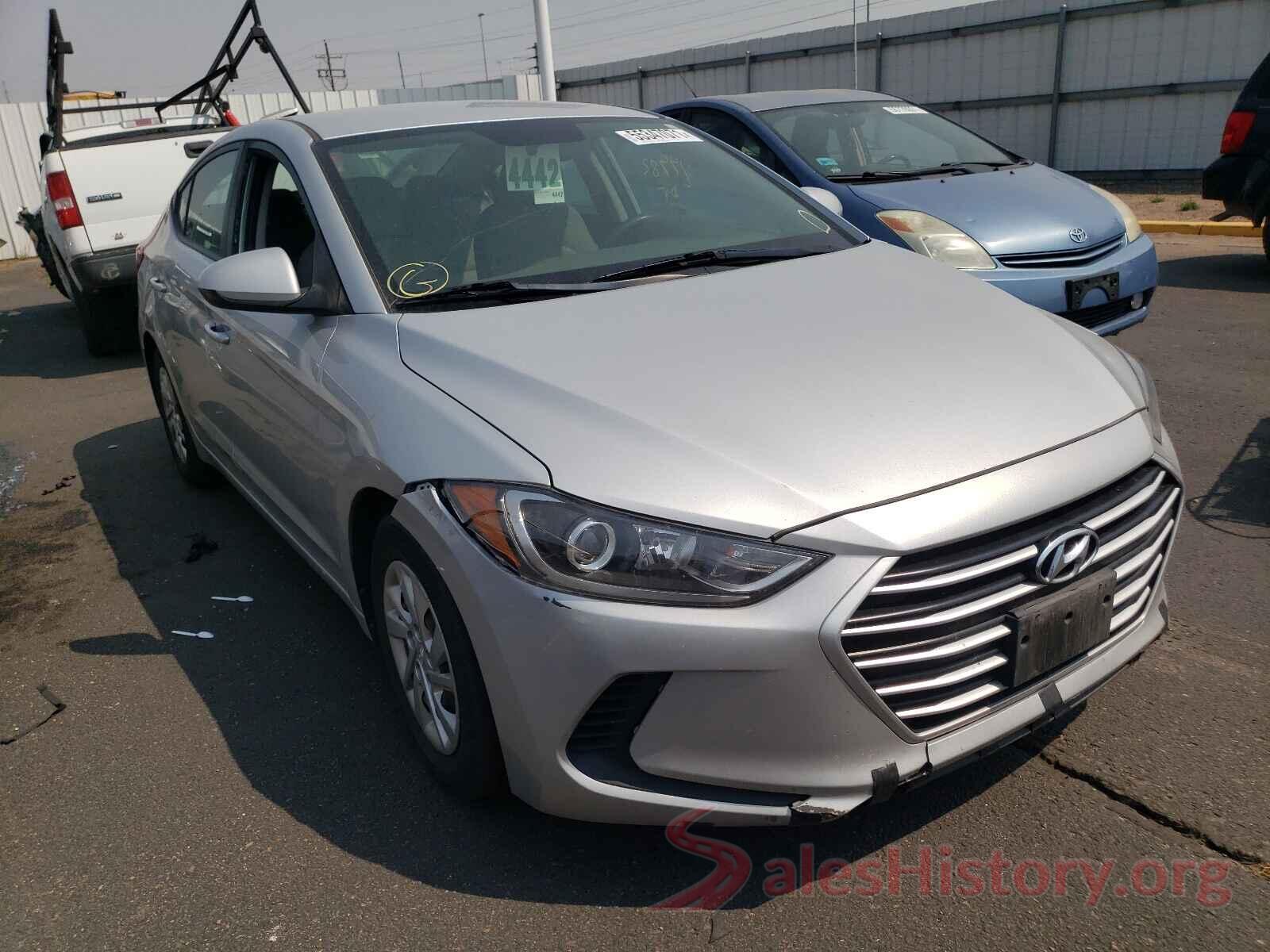 5NPD74LF8HH101452 2017 HYUNDAI ELANTRA