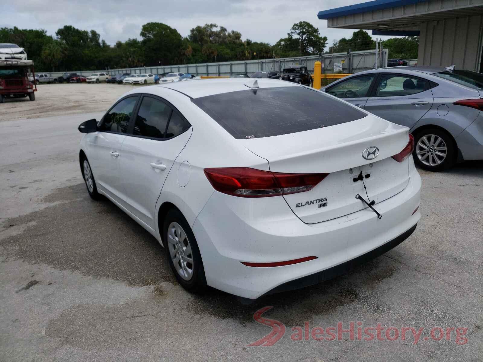 5NPD74LF2HH095132 2017 HYUNDAI ELANTRA