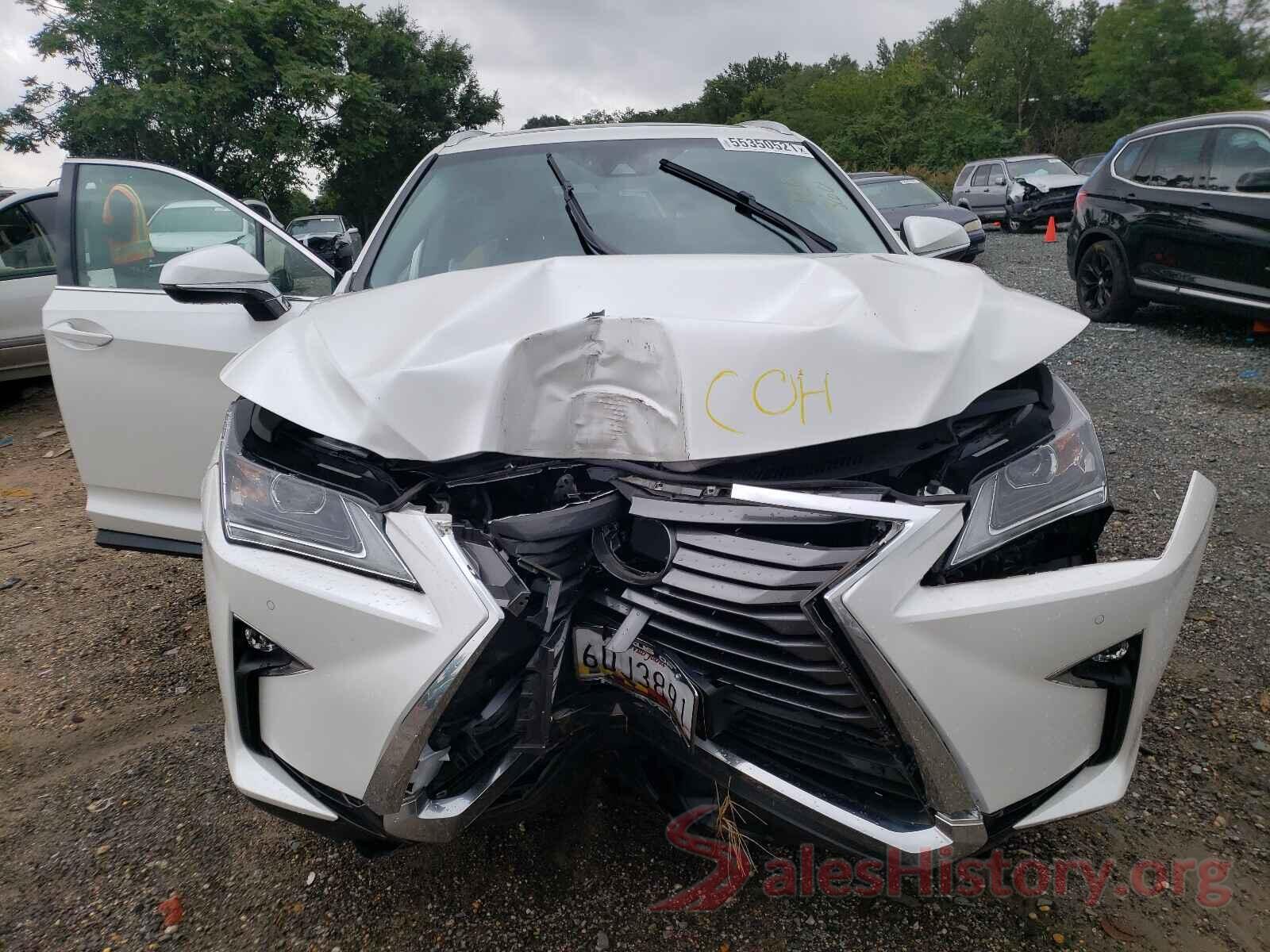 JTJDZKCA3J2007244 2018 LEXUS RX350