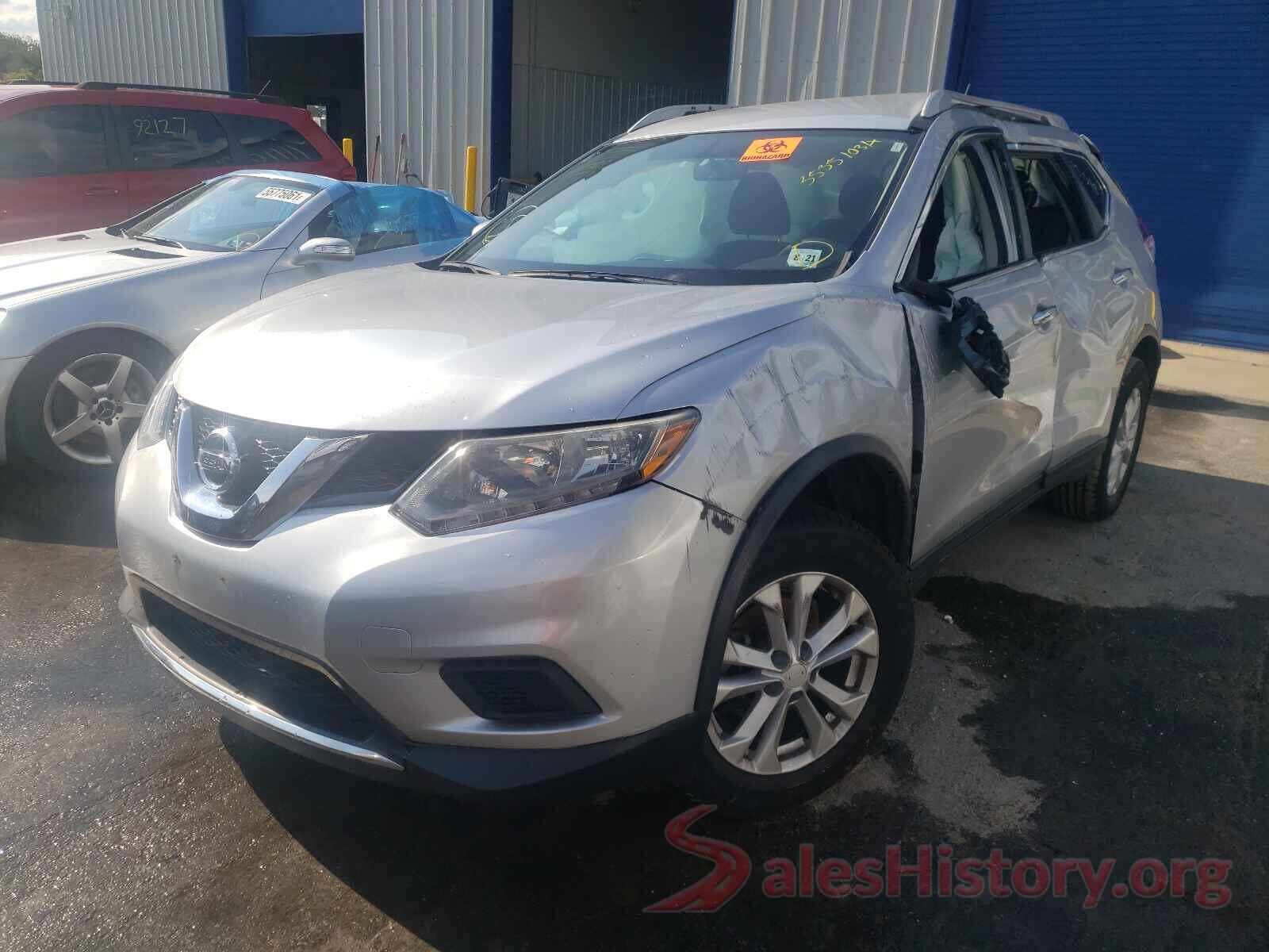 KNMAT2MV6GP708106 2016 NISSAN ROGUE