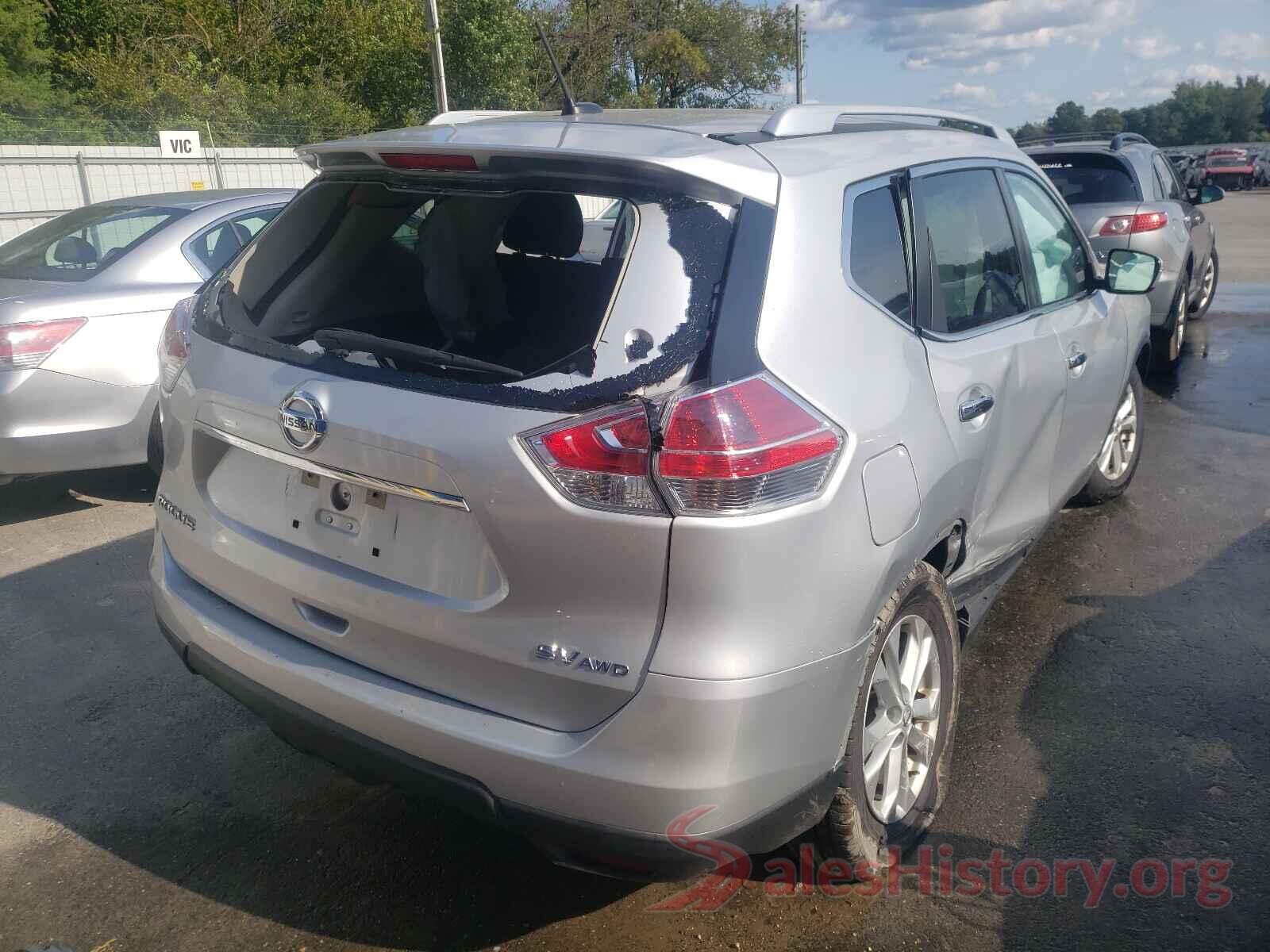 KNMAT2MV6GP708106 2016 NISSAN ROGUE